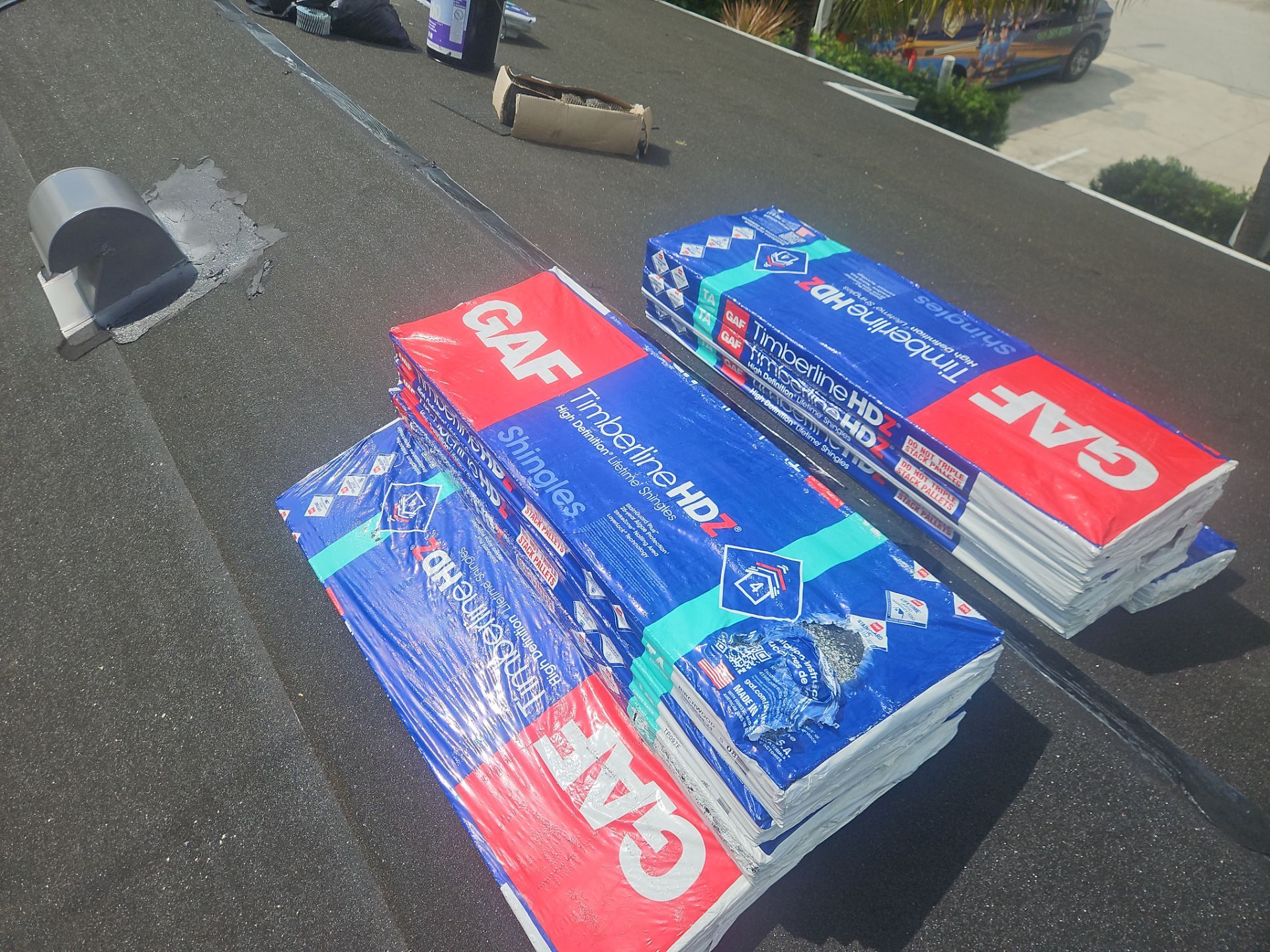 Residential Roofing Installation using GAF by BLUES BROTHERS ROOFING
