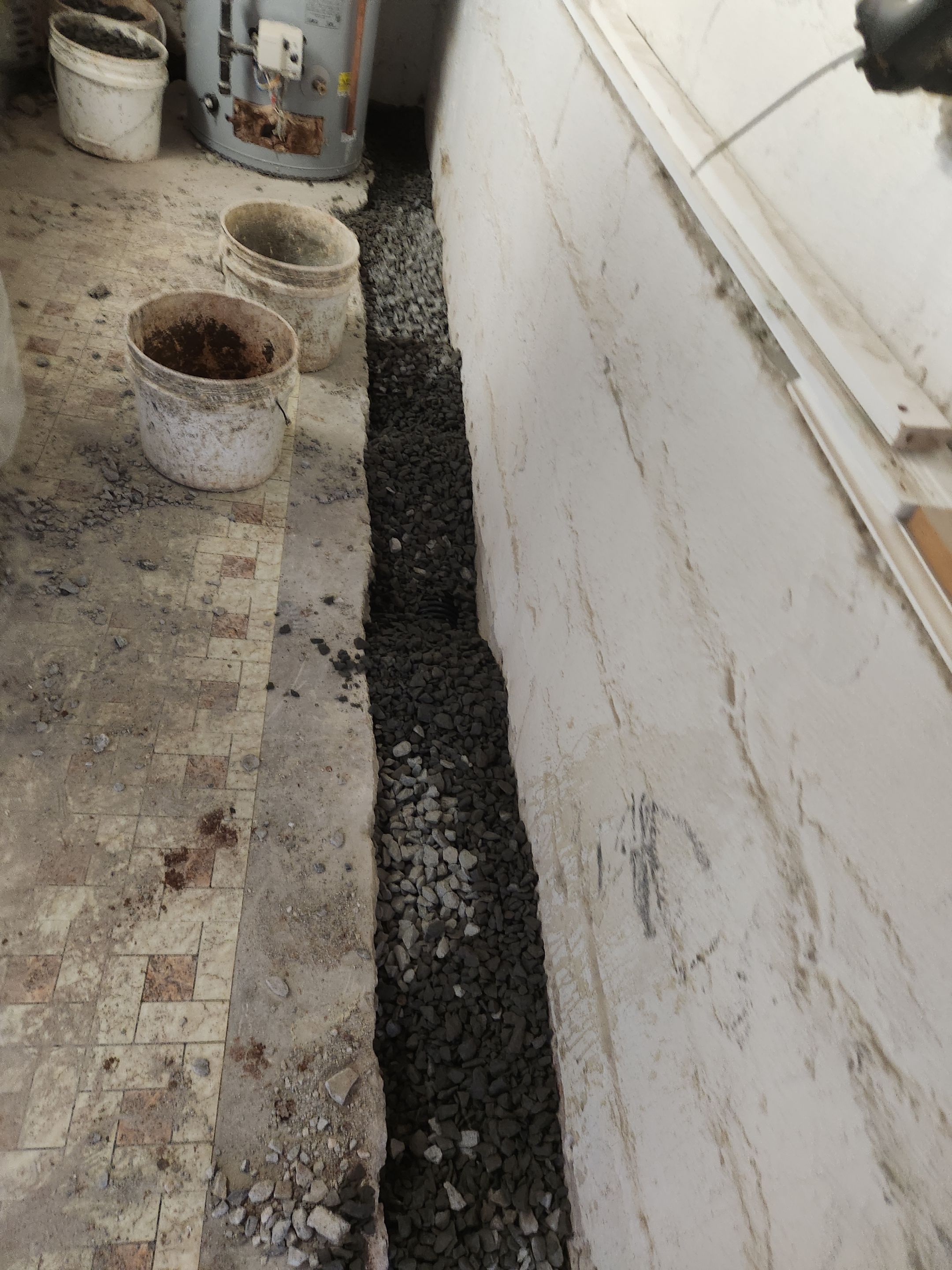 Interior French Drain Kearny NJ by Pure Service Pro, LLC 