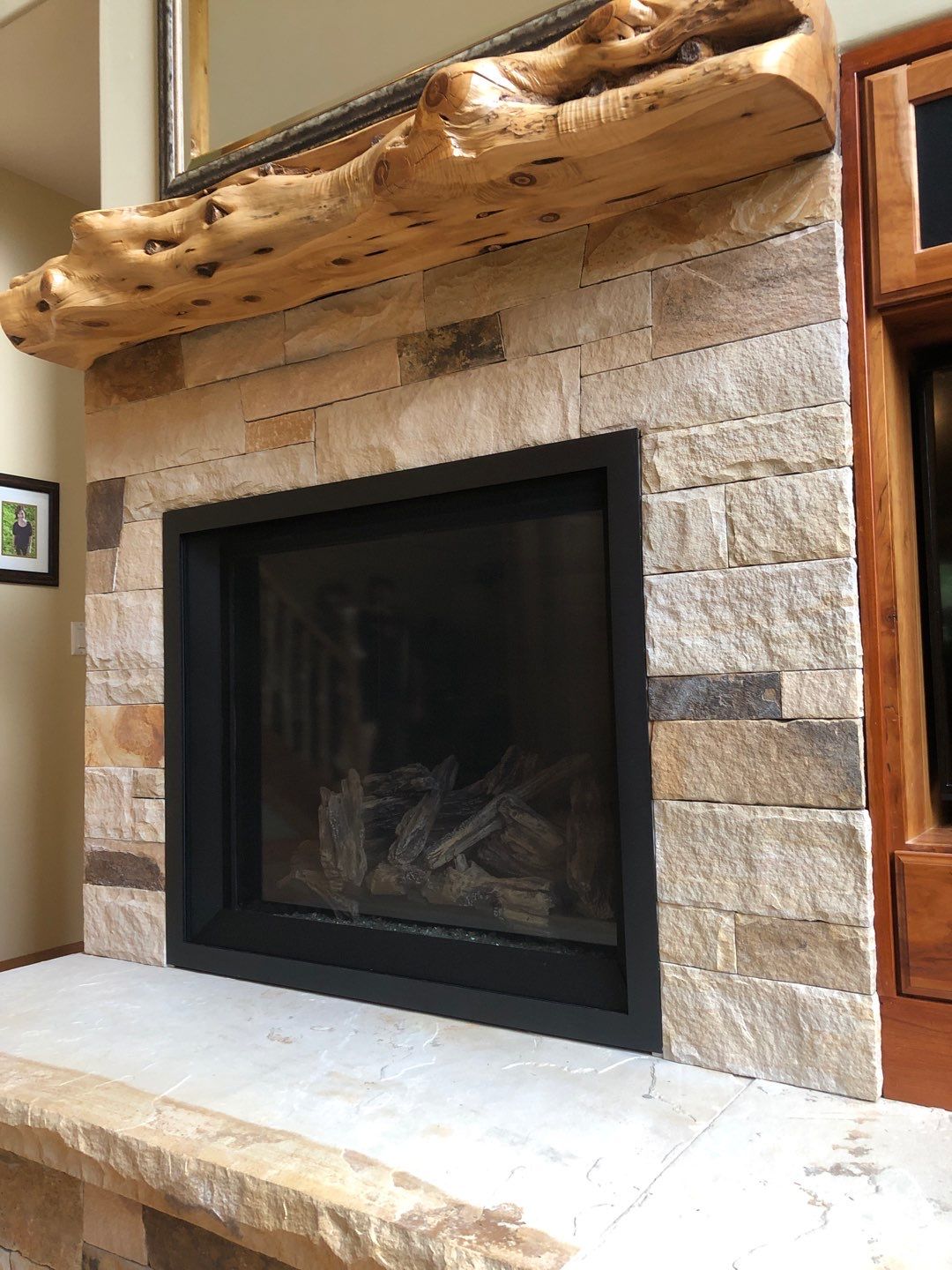 Fireplace Project in Park City by Rudd Builders LLC