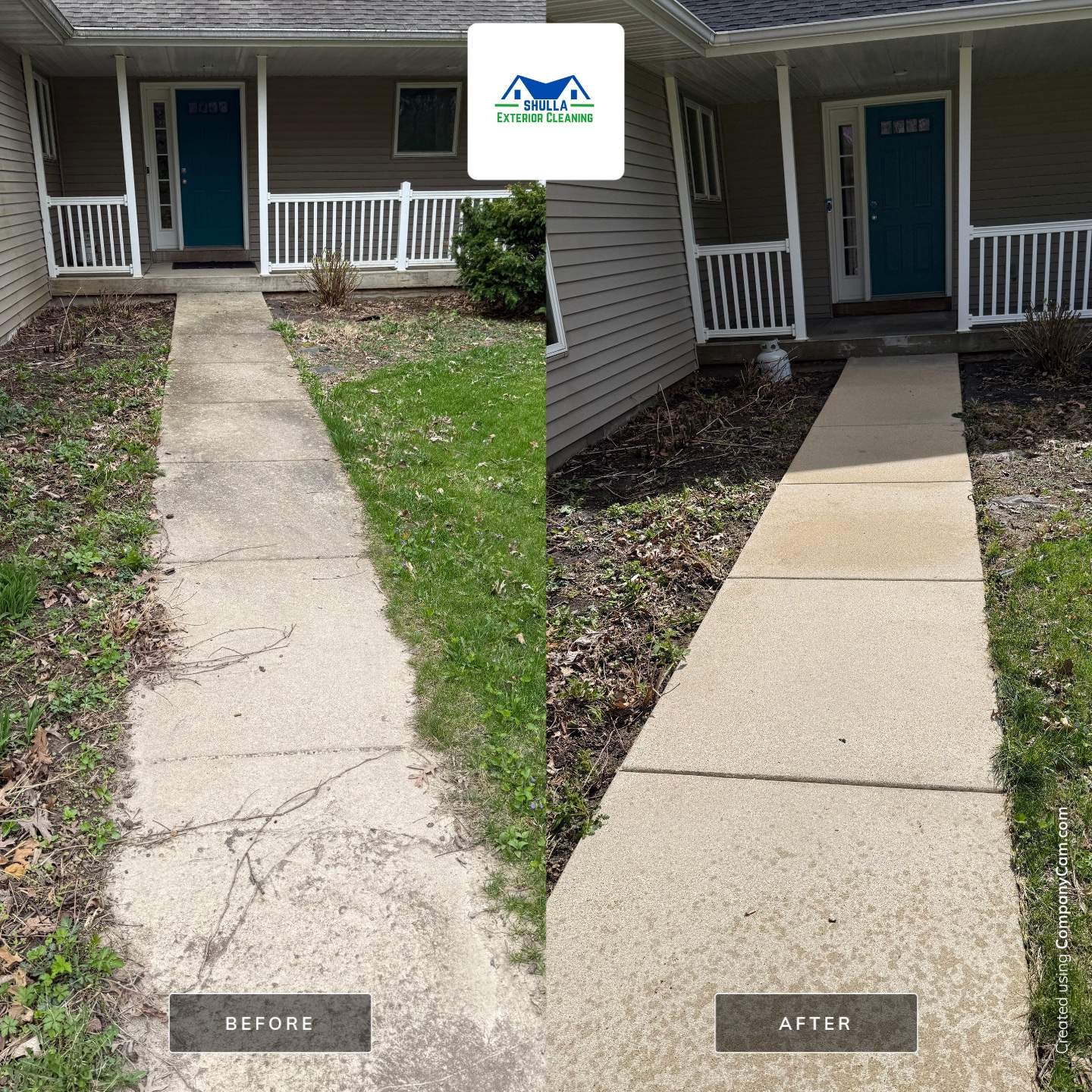 Roof and House Wash by Shulla Exterior Cleaning
