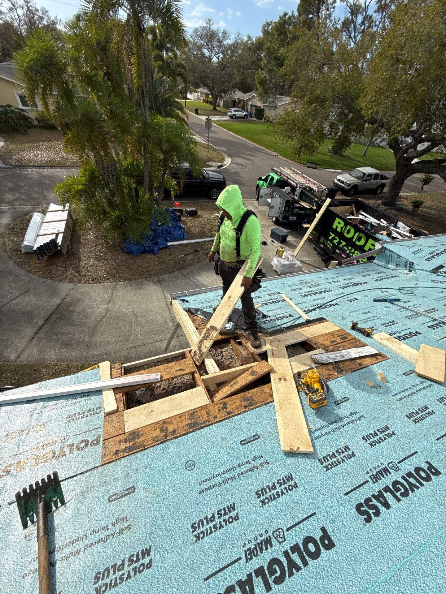 Project in St. Petersburg 33710 by Mitchell Roofing Company LLC