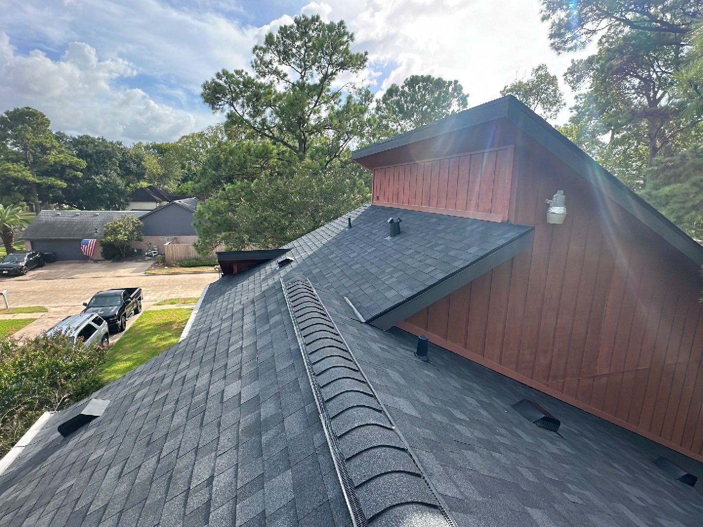 Residential Roofing Installation using Owen's Corning Duration (Lifetime) Shingles by Roof Repair Company