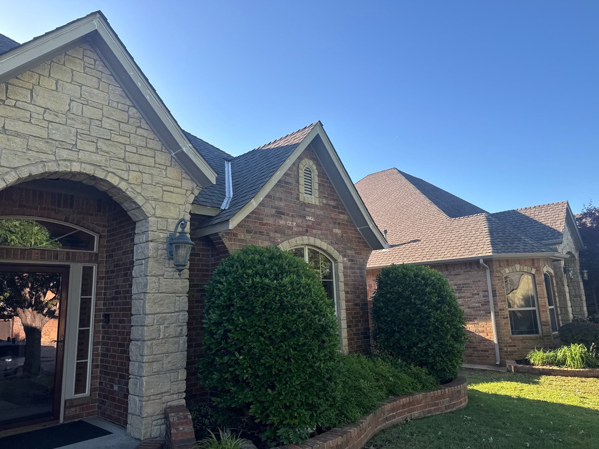 GAF Timberline UHDZ Full Storm Restoration - Exterior Paint & Interior Repair - Oklahoma City, OK by 5Coat Roofing & Construction