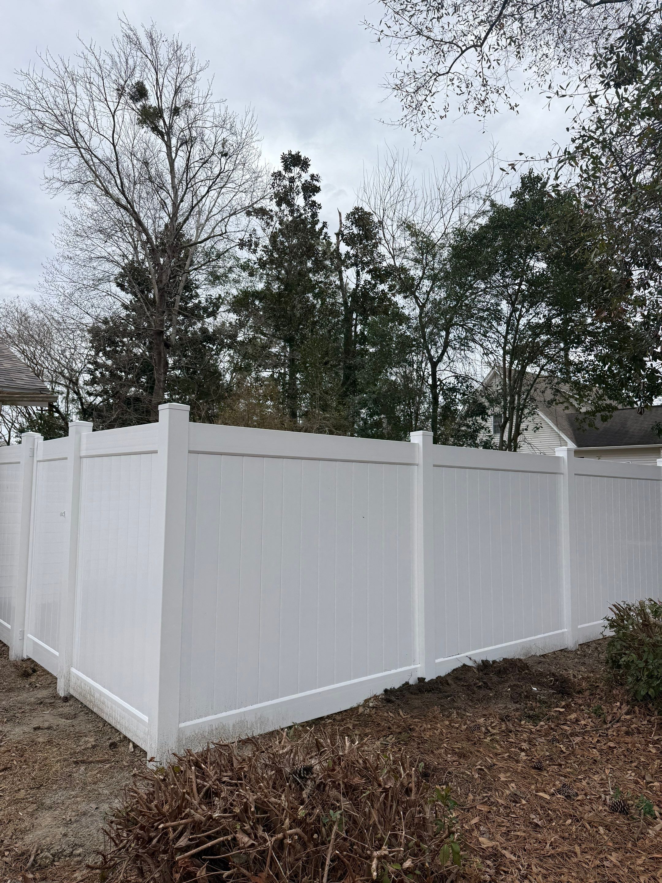 Project in New Bern by Superior Fence and Rail