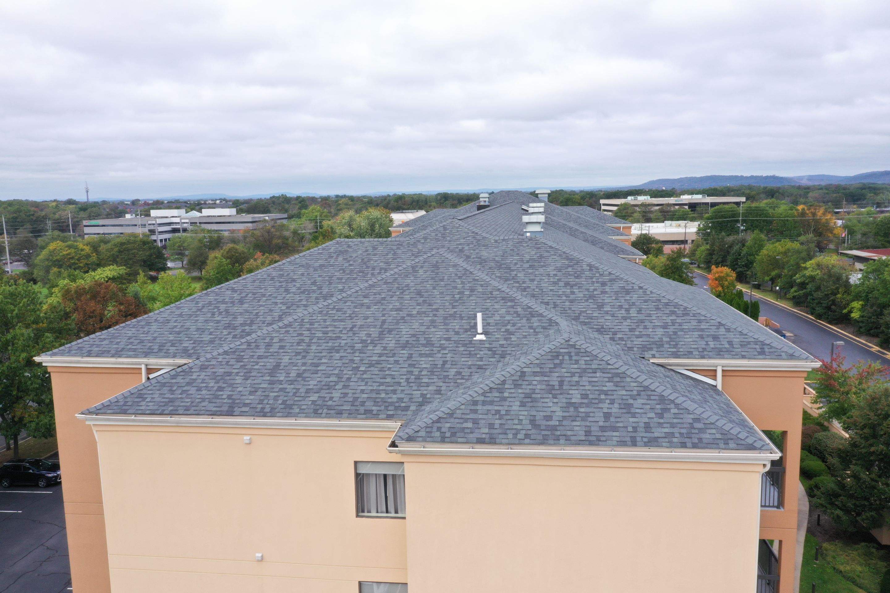 Commercial Roofing Installation using Owens Corning Duration by All Site Roofing