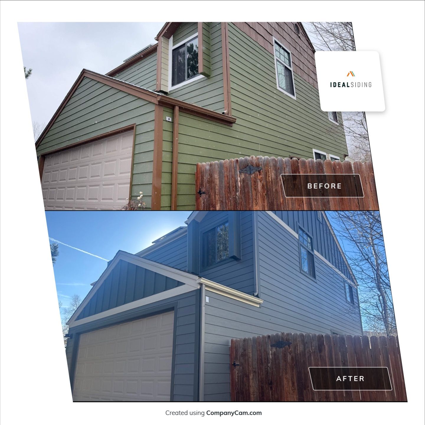 Project in Boulder by Ideal Siding Boulder