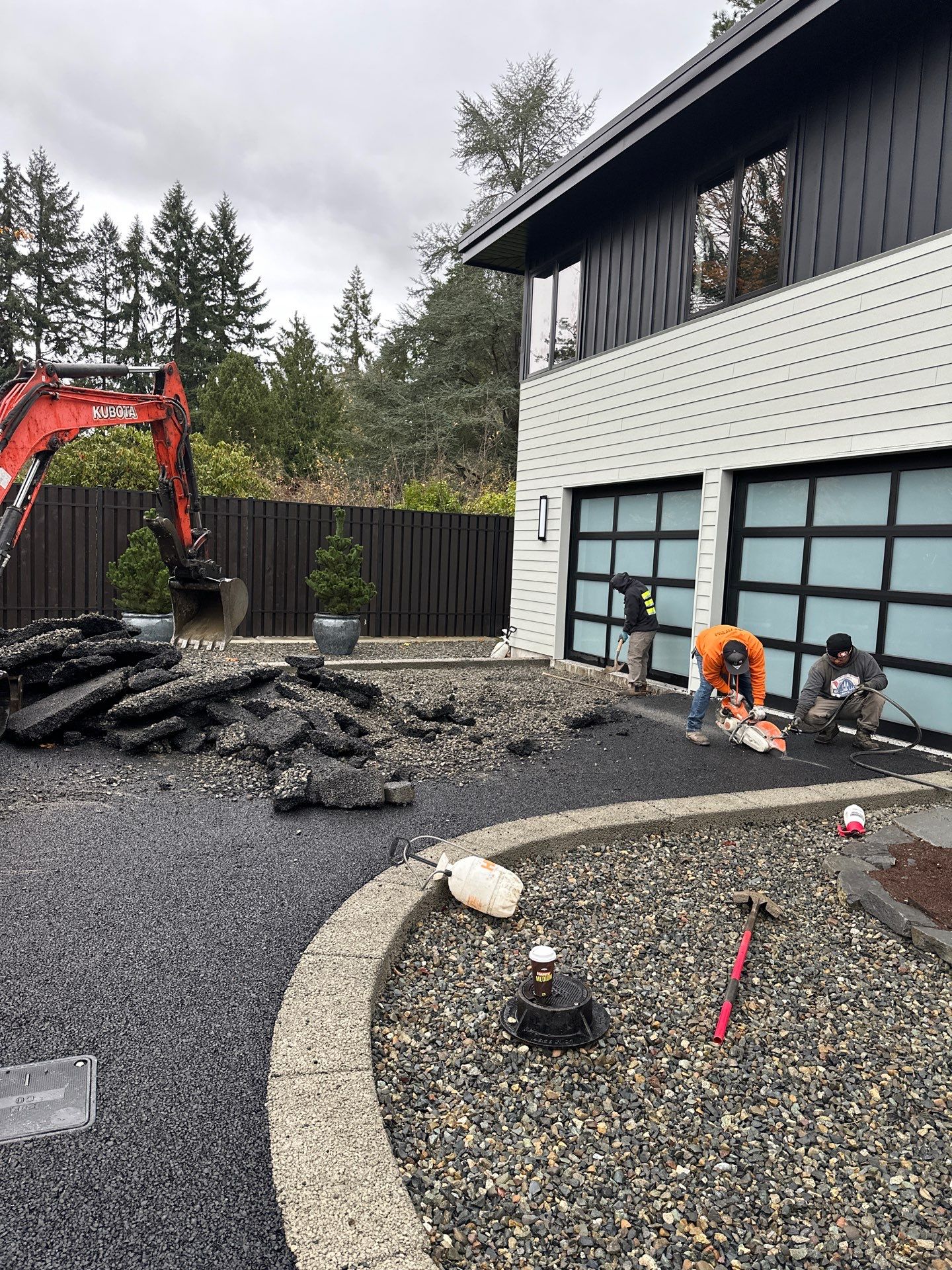 Permeable Pavers Driveway by Jireh Asphalt & Concrete Inc 