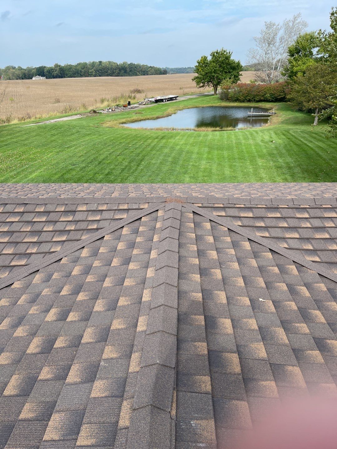 Stone Coated Metal Shingle Roof Replacement in Columbia City, Indiana by 4Ever Metal Roofing