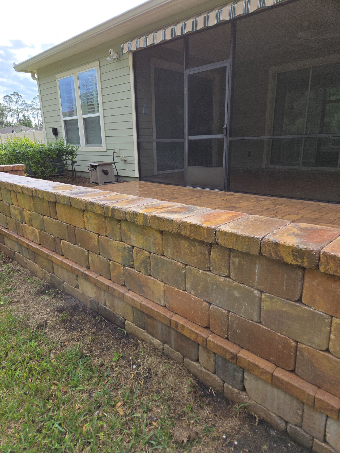 paver patio using Concrete Sealant by DuraSeal