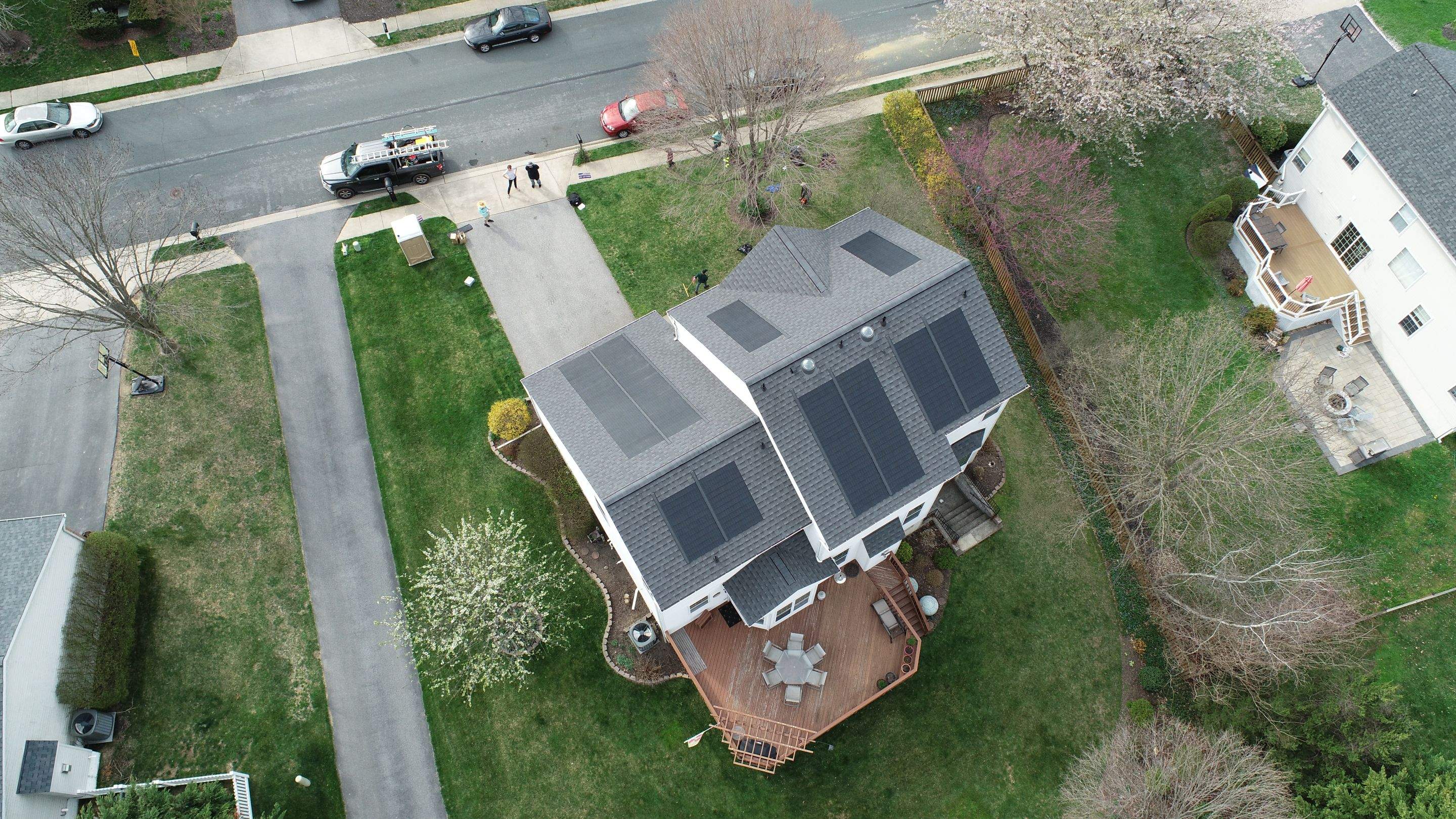 Solar Roof Replacement using GAF Timberline Solar Shingles by American Home Contractors