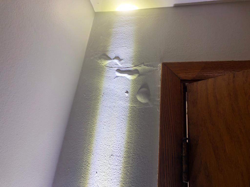 Interior Damage using pictures  by storm restoration services inc