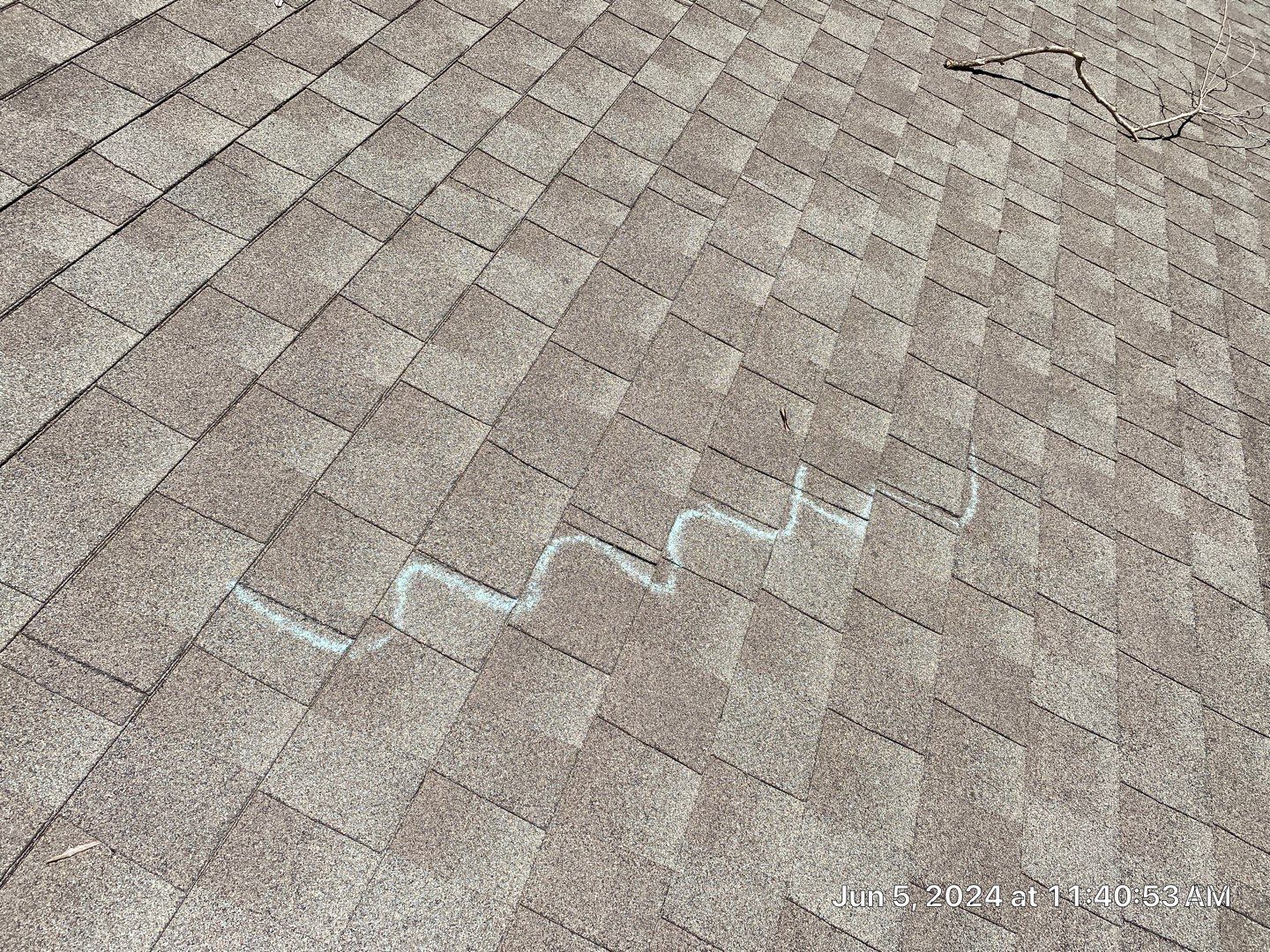Hail inspection in Bartlesville by Decor Roofing & Restoration