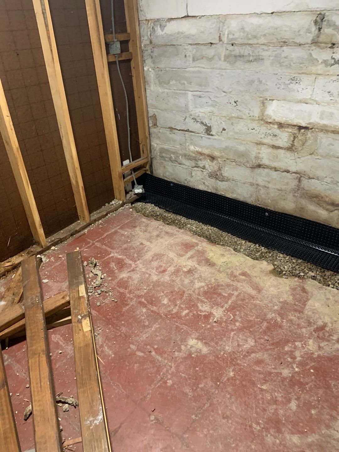 Waterproofing for Chris’ Rental Property Sale by Waterproofing Northeast