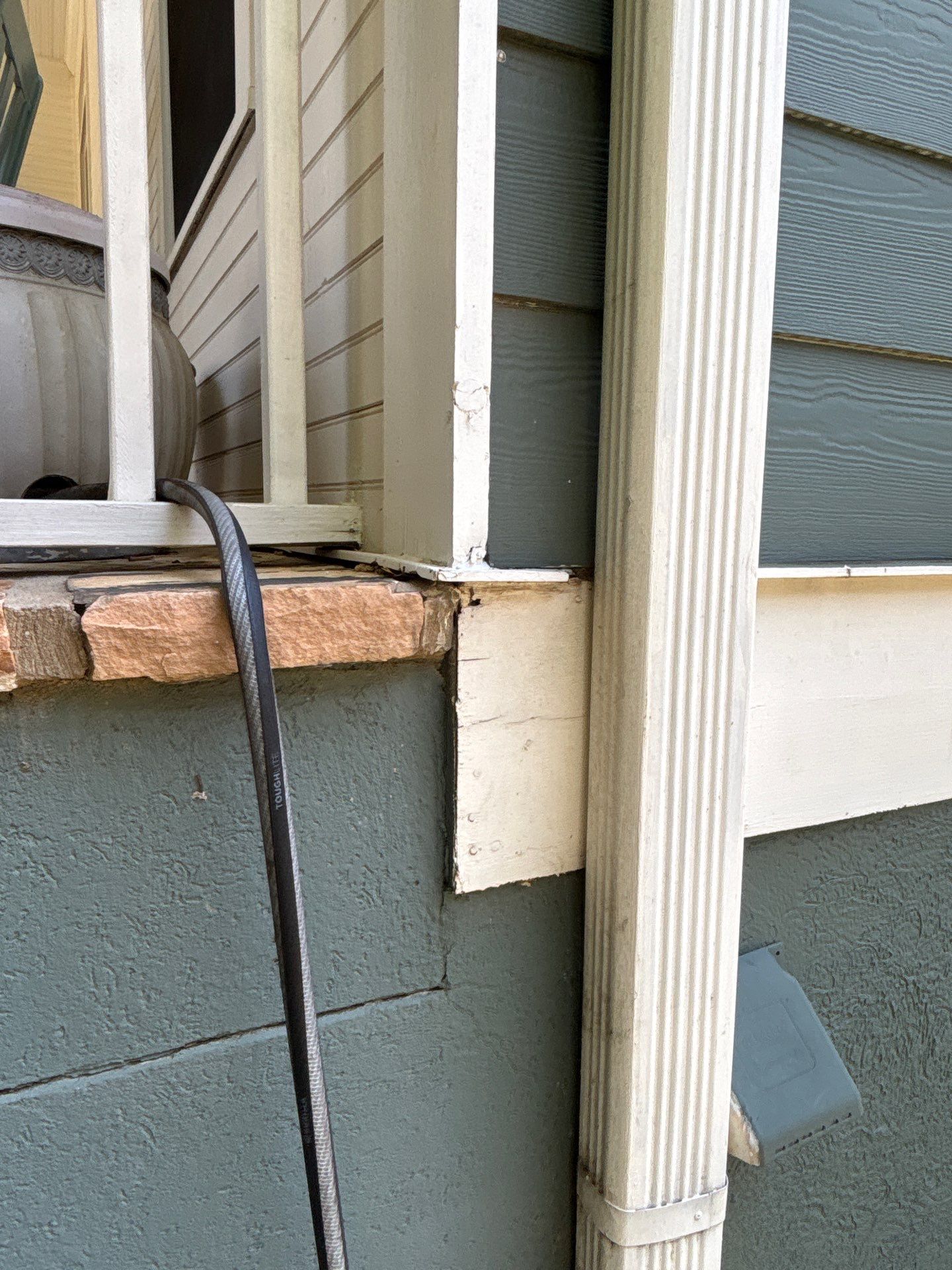 Alpharetta, GA Rotten Wood Replacement and Exterior Painting by Nelson Exteriors