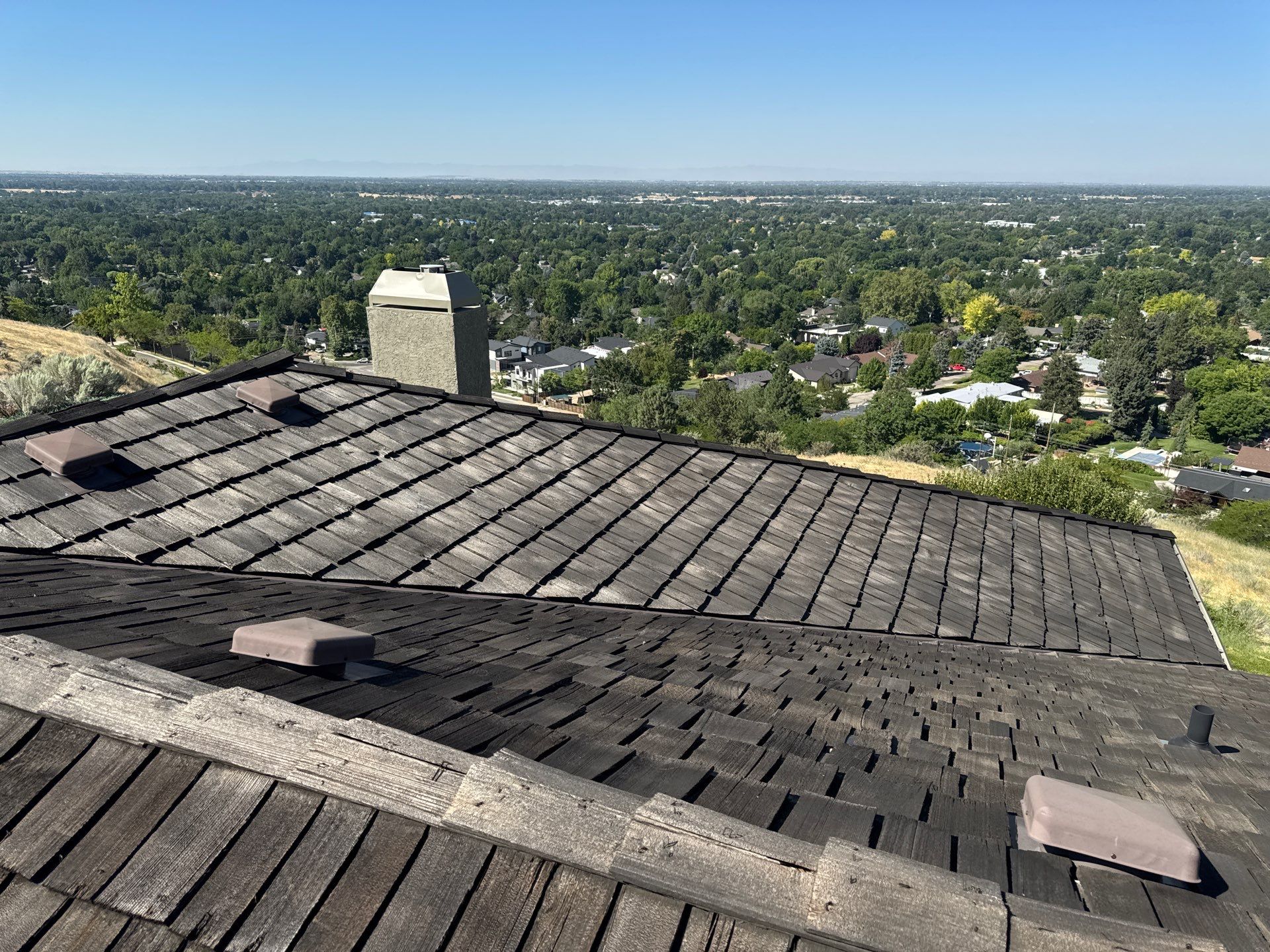 Cedar Shake to IKO Dynasty Shingle Roof Replacement in Boise by Olive Roofing