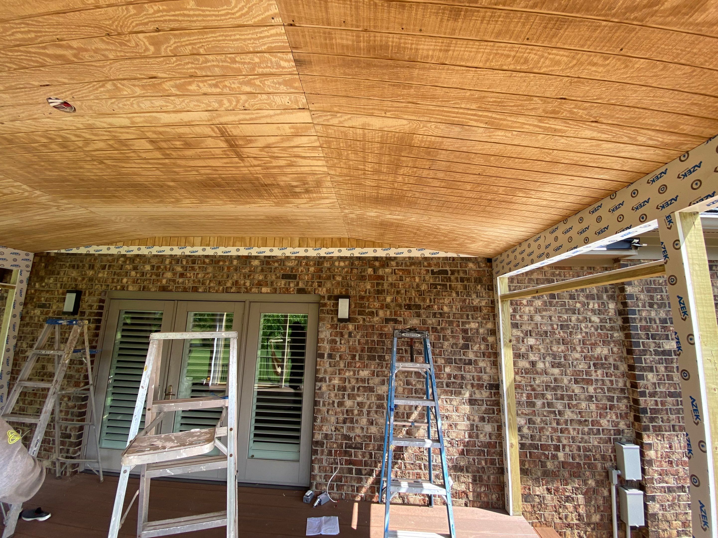 Deck/Screen porch Transformation using Timbertech by The Smet Companies, LLC