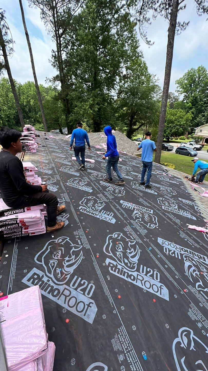 Residential Roofing Installation using Owens Corning by Inspector Roofing and Restoration