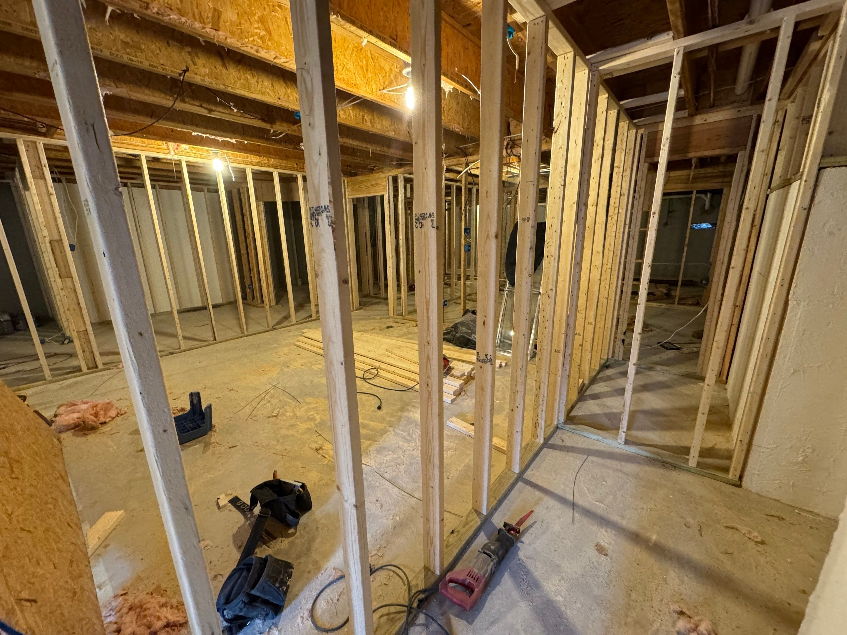 Full Basement Remodeling and Living Suite Transformation in Acworth by Swift Home Renovations