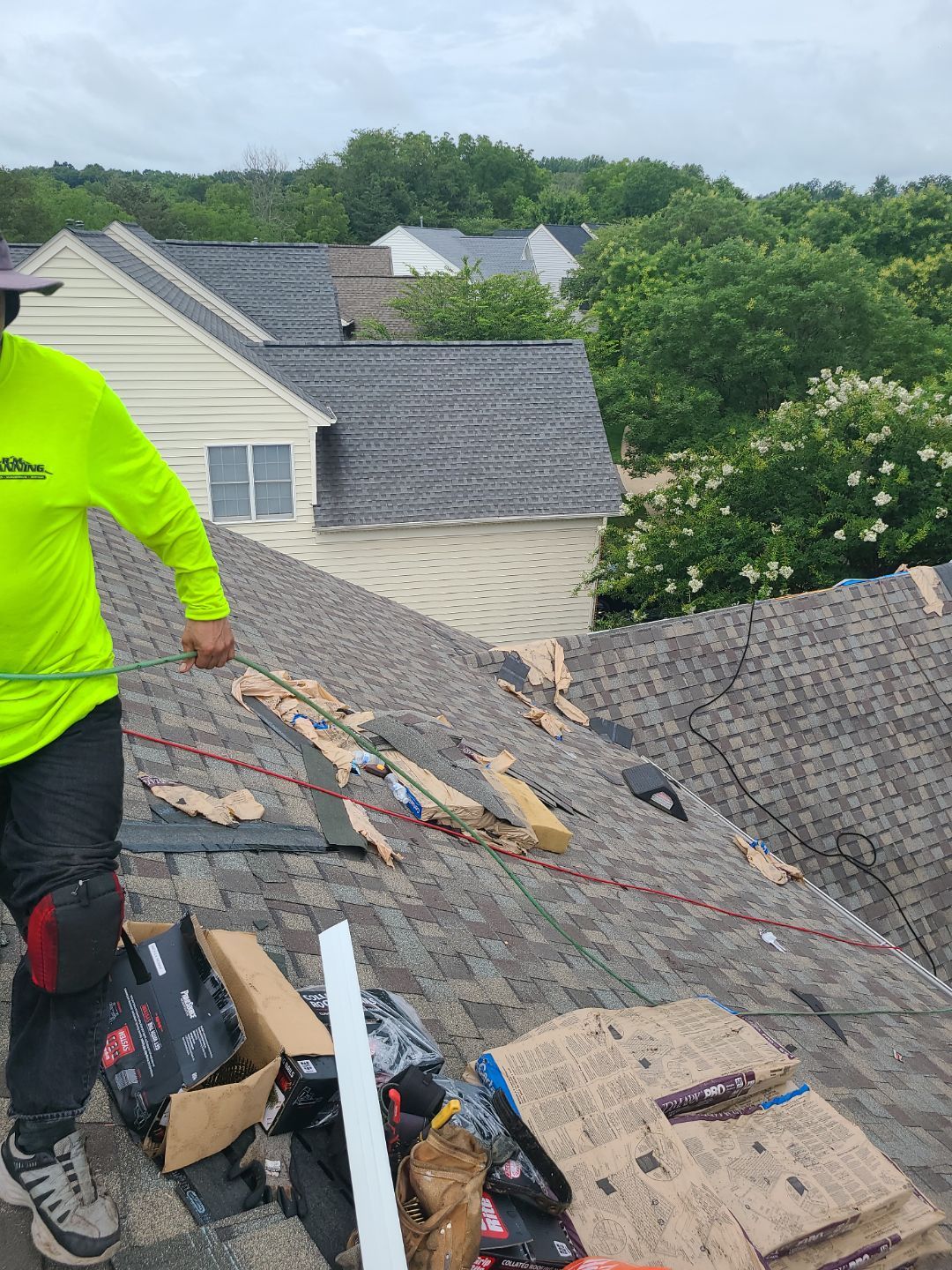 Haymarket: Roof Replacement with CertainTeed Landmark Pro Designer Shingles in Max Def Weathered Wood by RM Banning, Inc.