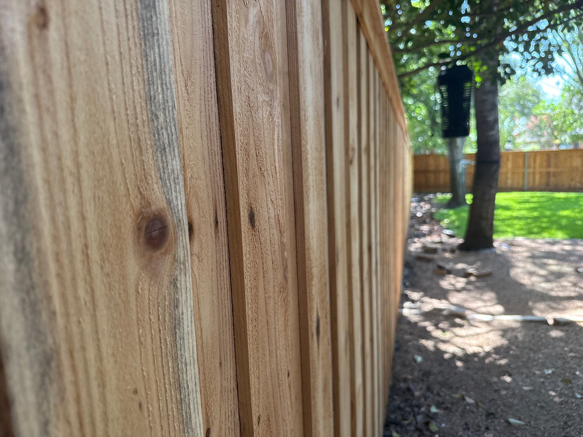 Cedar Privacy Fence Stain in Round Rock by Rhino Home Care