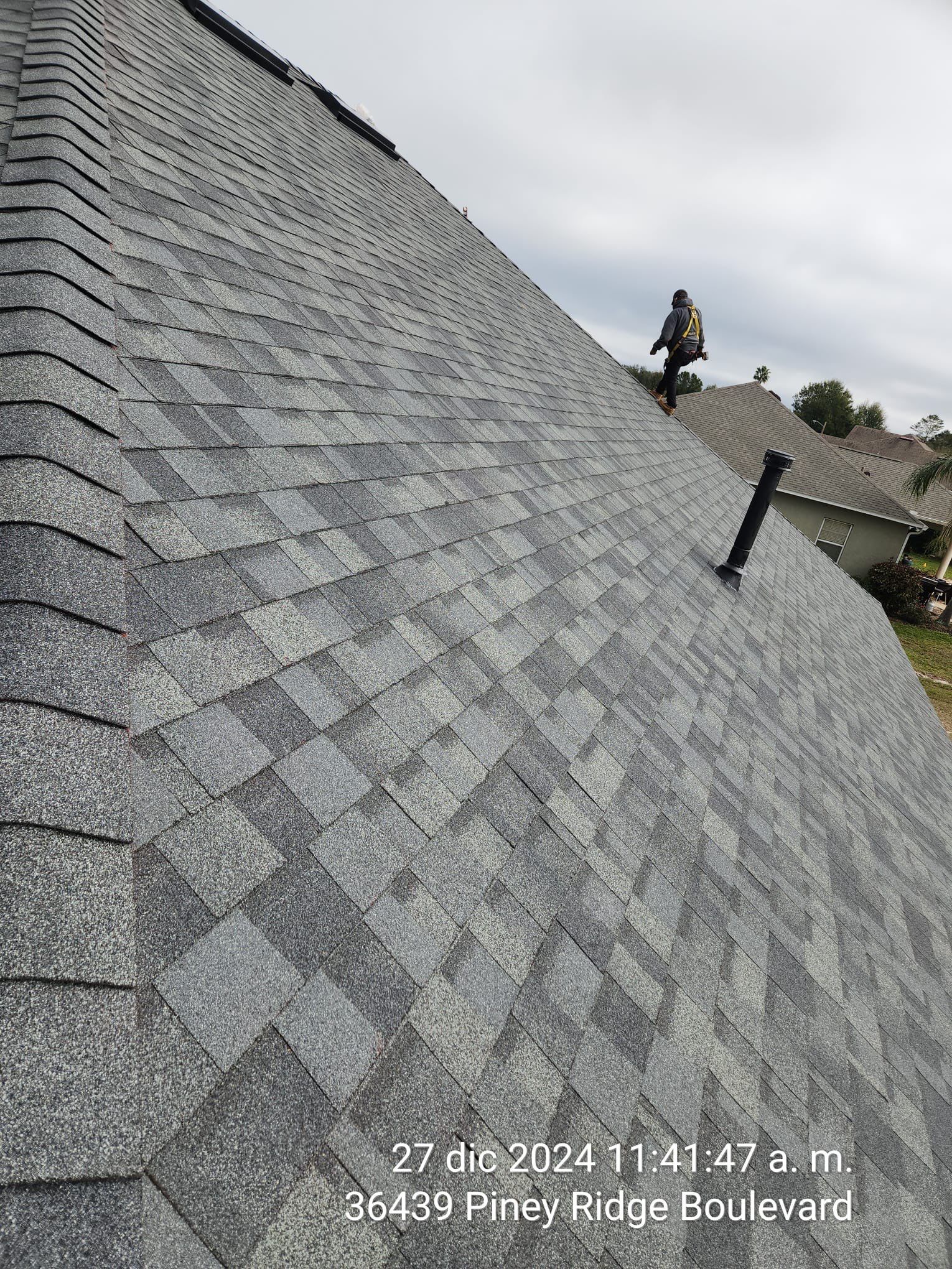 Owens Corning Estate Gray  by Panther Roof