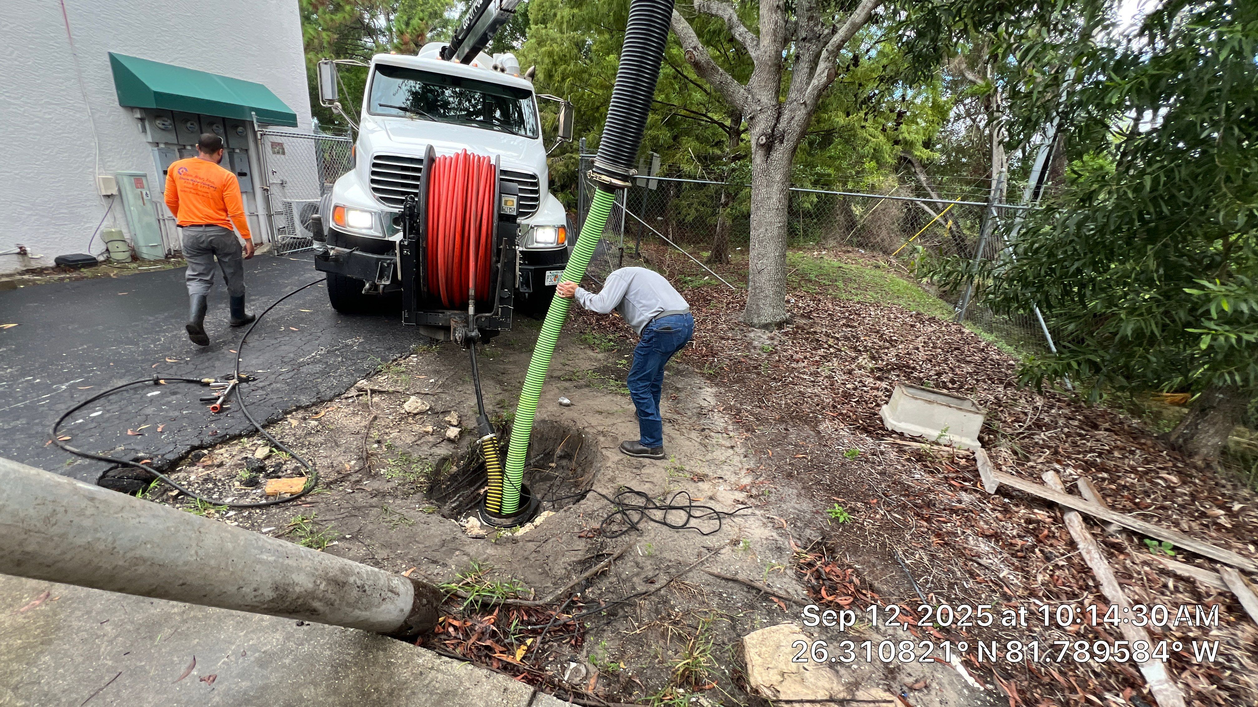Rail Head Blvd Commercial Complex Stormwater Maintenance by Don Mar, Inc. Storm Water Solutions