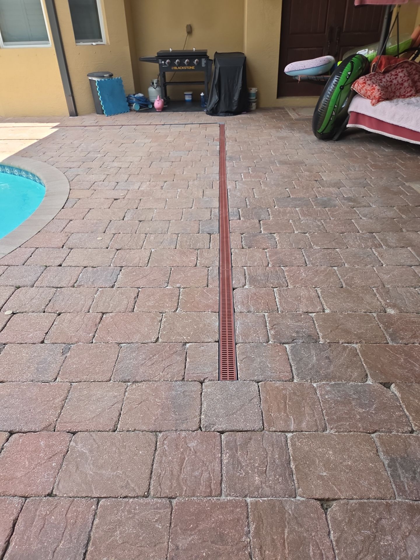 💧 Another Drainage Problem in Palm City... Solved. 💪 by Alpha Zeta Enterprises Inc