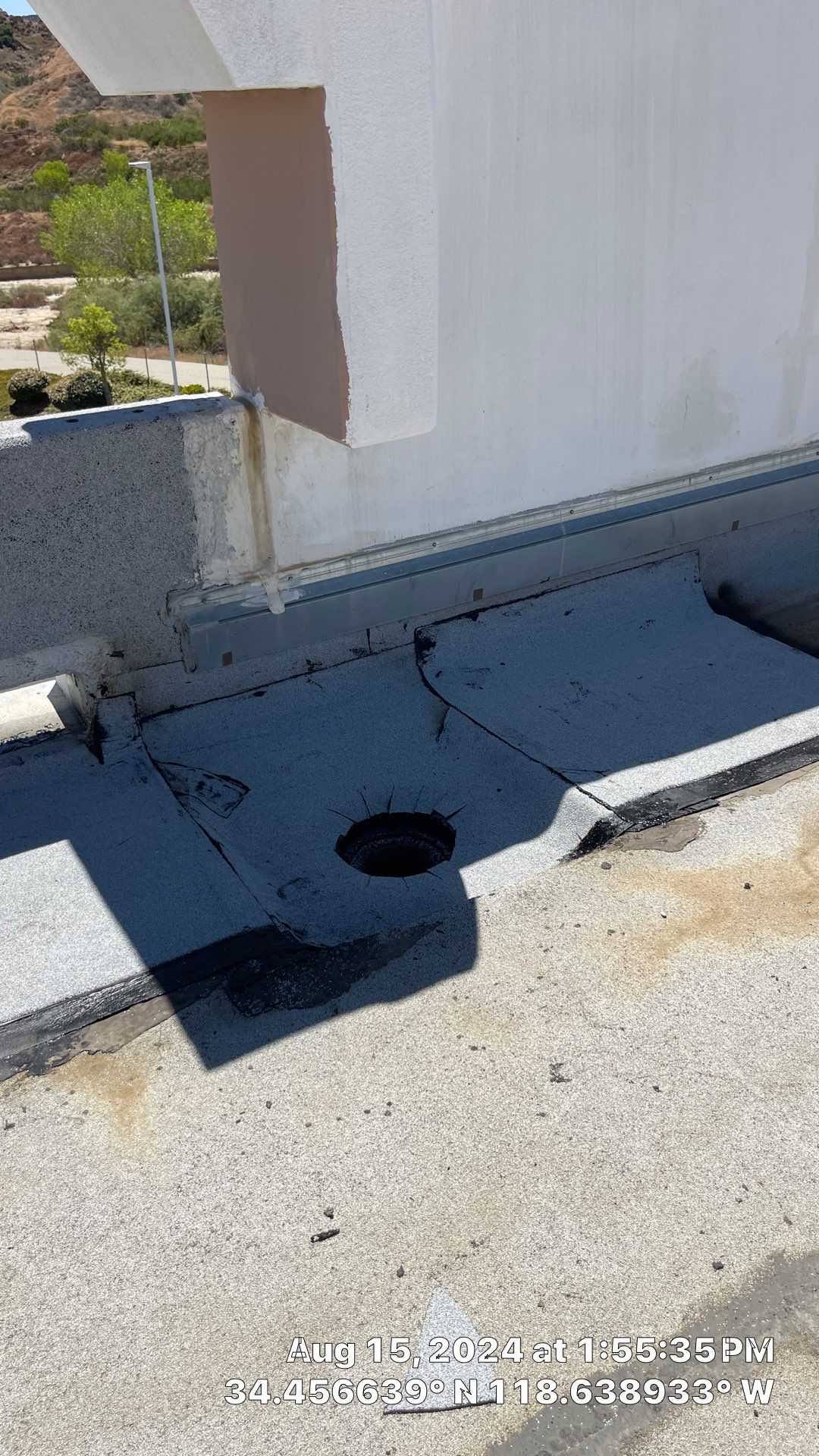 Project in Valencia by Shark Commercial Roofing Systems