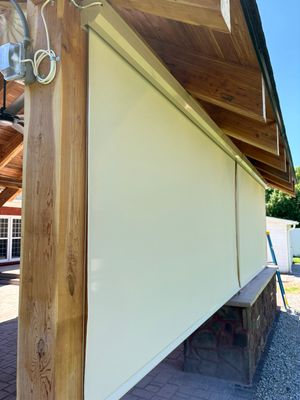 Exterior Patio Shades in Huntsville
