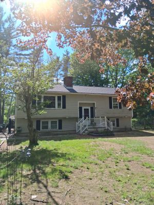 Asphalt Shingle Roof Replacement and Chimney Reflashing in York, Maine