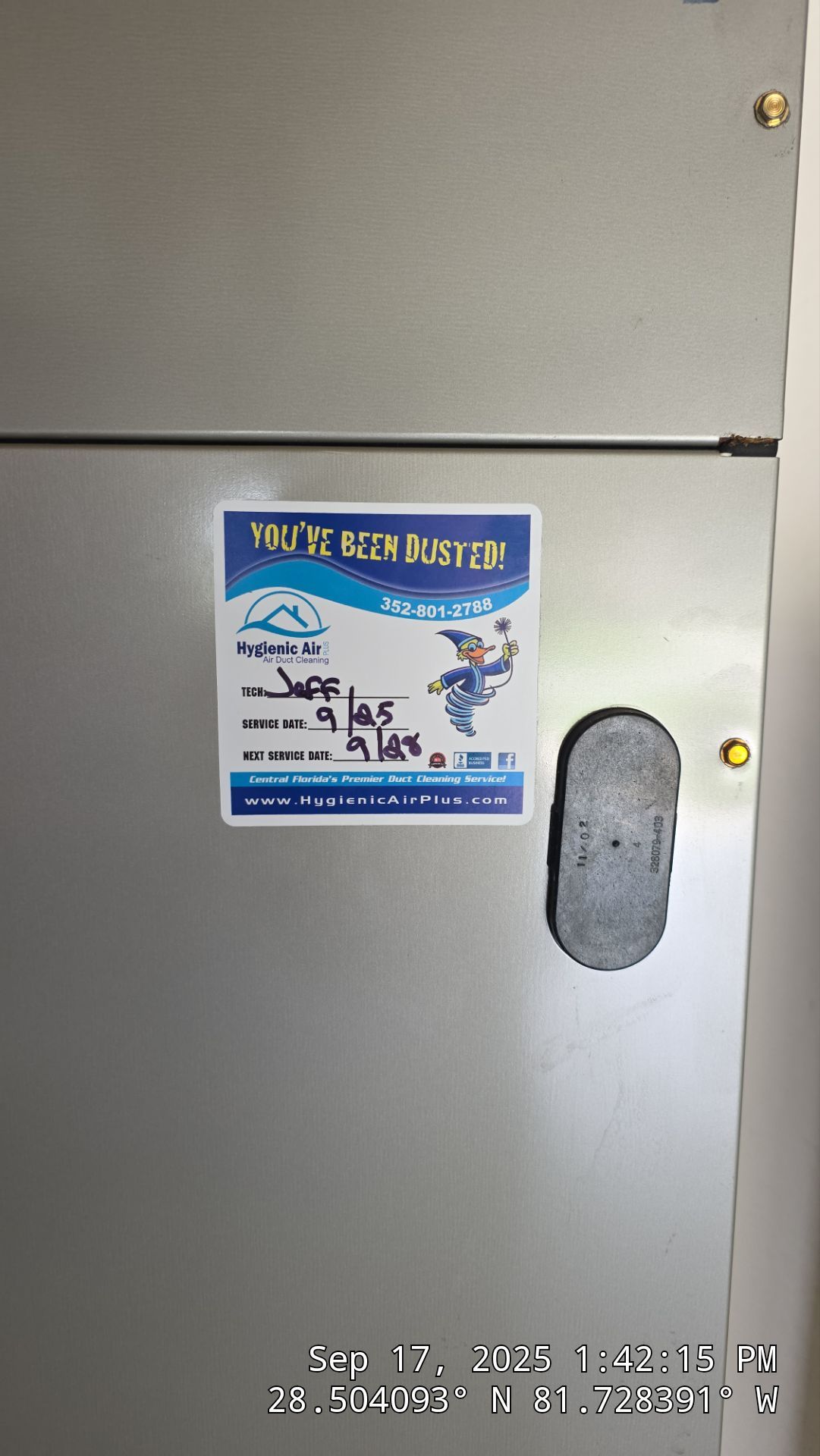 Boot Repair, Air Duct and Dryer Vent Cleaning in Clermont by Hygienic Air, Inc