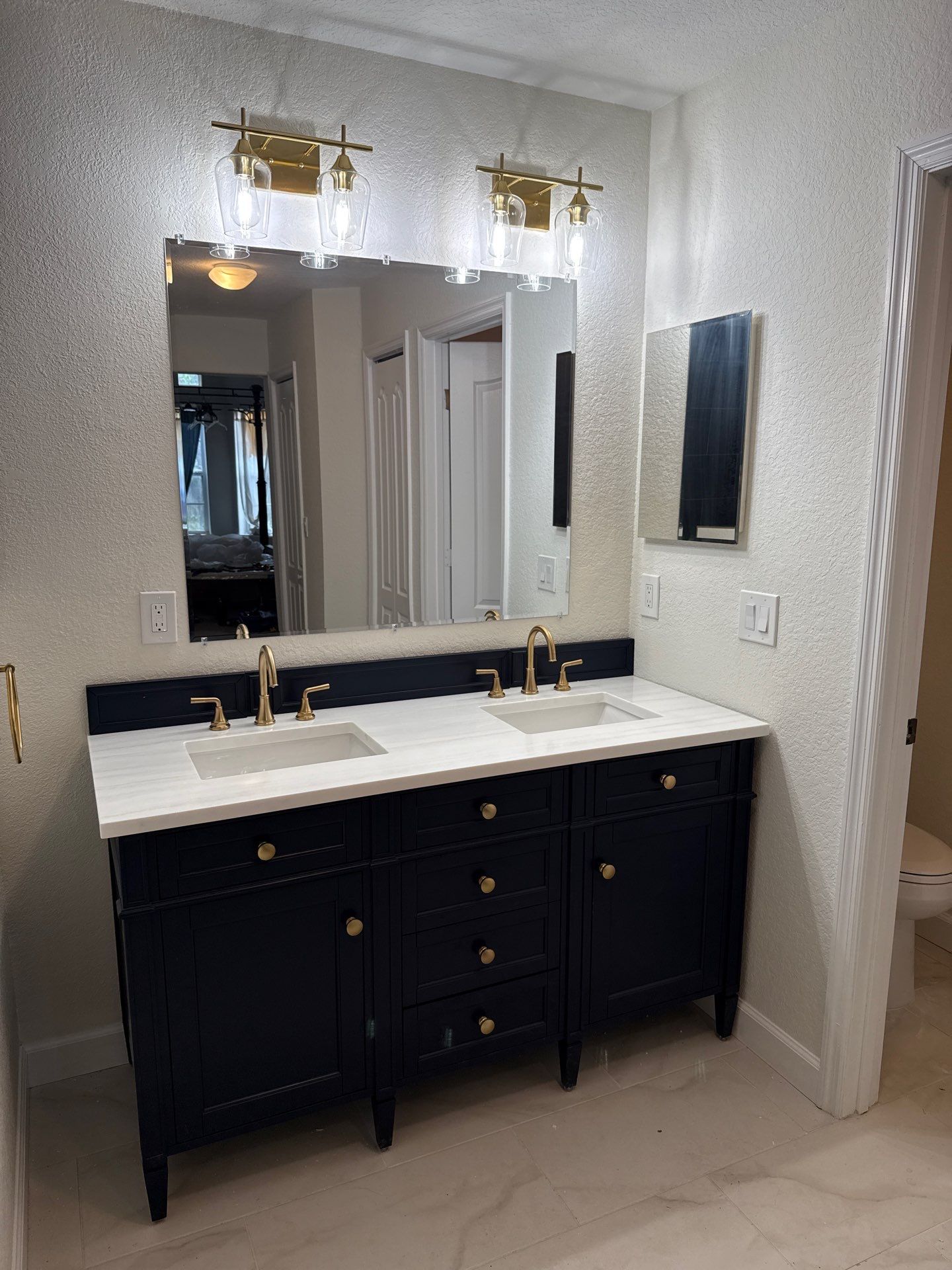 VA Residential Master Bathroom Upgrade - Functional and Refined by Acies Renovations