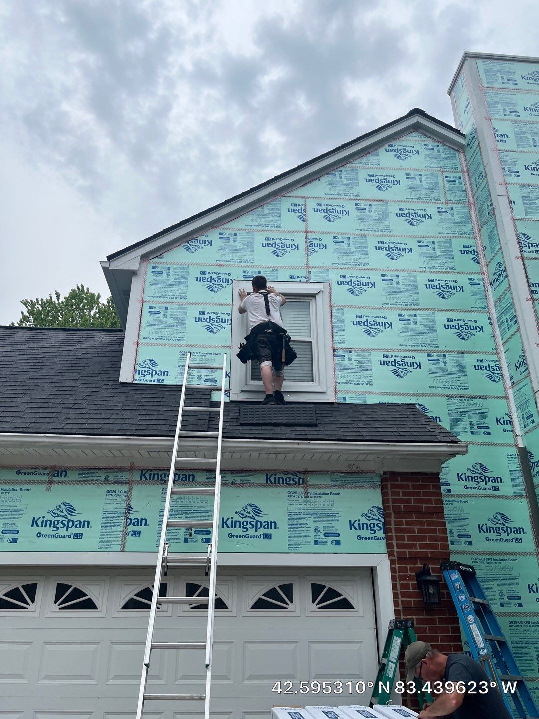 Siding Replacement using Ascend by 180 Contractors