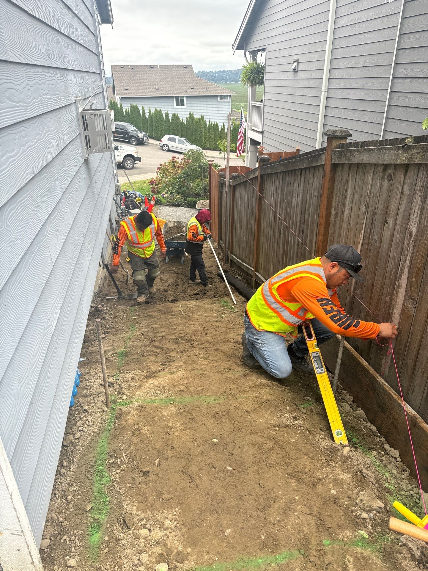 Jireh Outdoor Projects | Concrete Stair Repair and Retaining Wall by Jireh Asphalt & Concrete Inc 