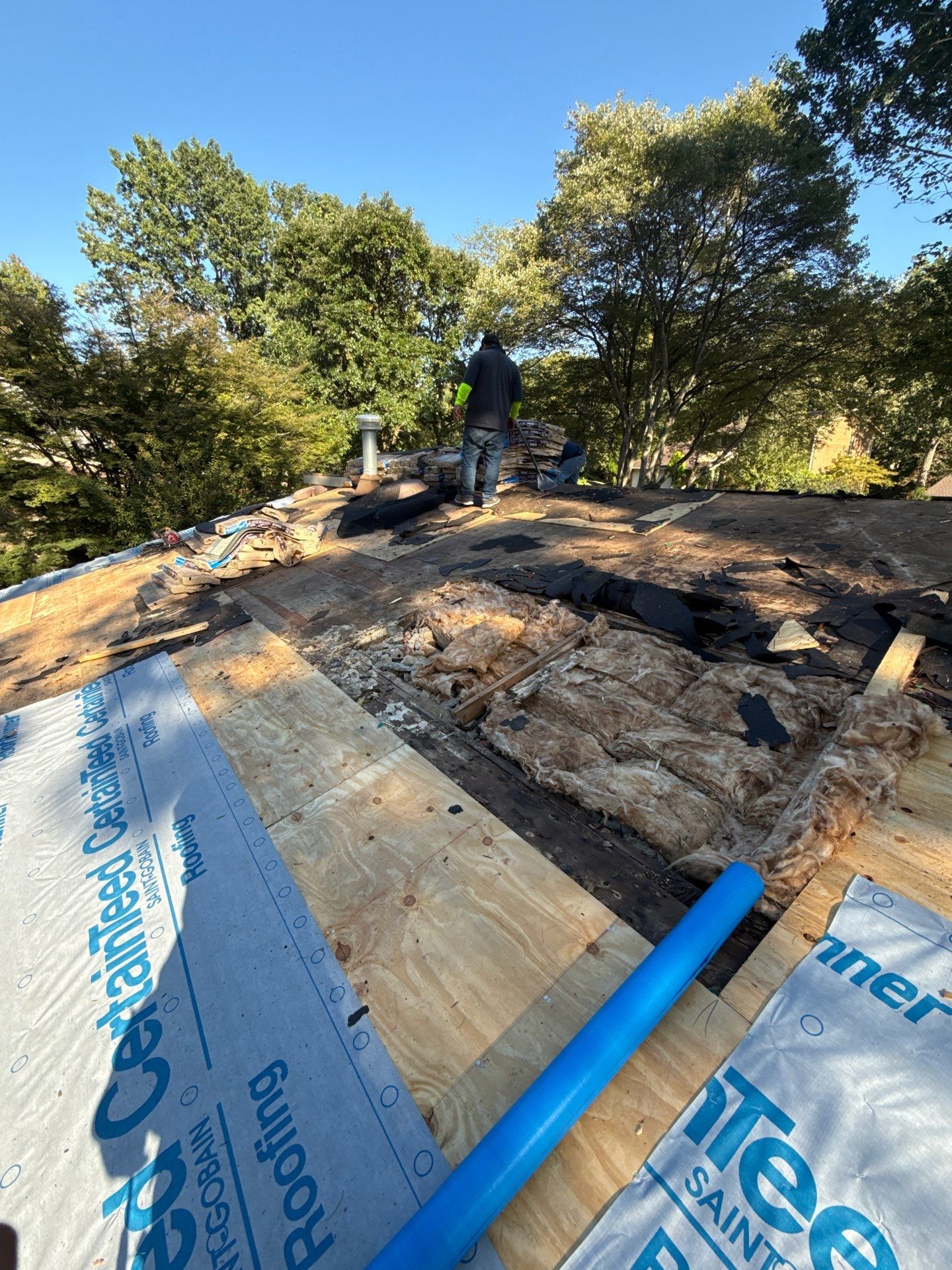 Vienna : Residential Roof Replacement with CertainTeed Landmark Pro in Max Def Georgetown Gray  by RM Banning, Inc.