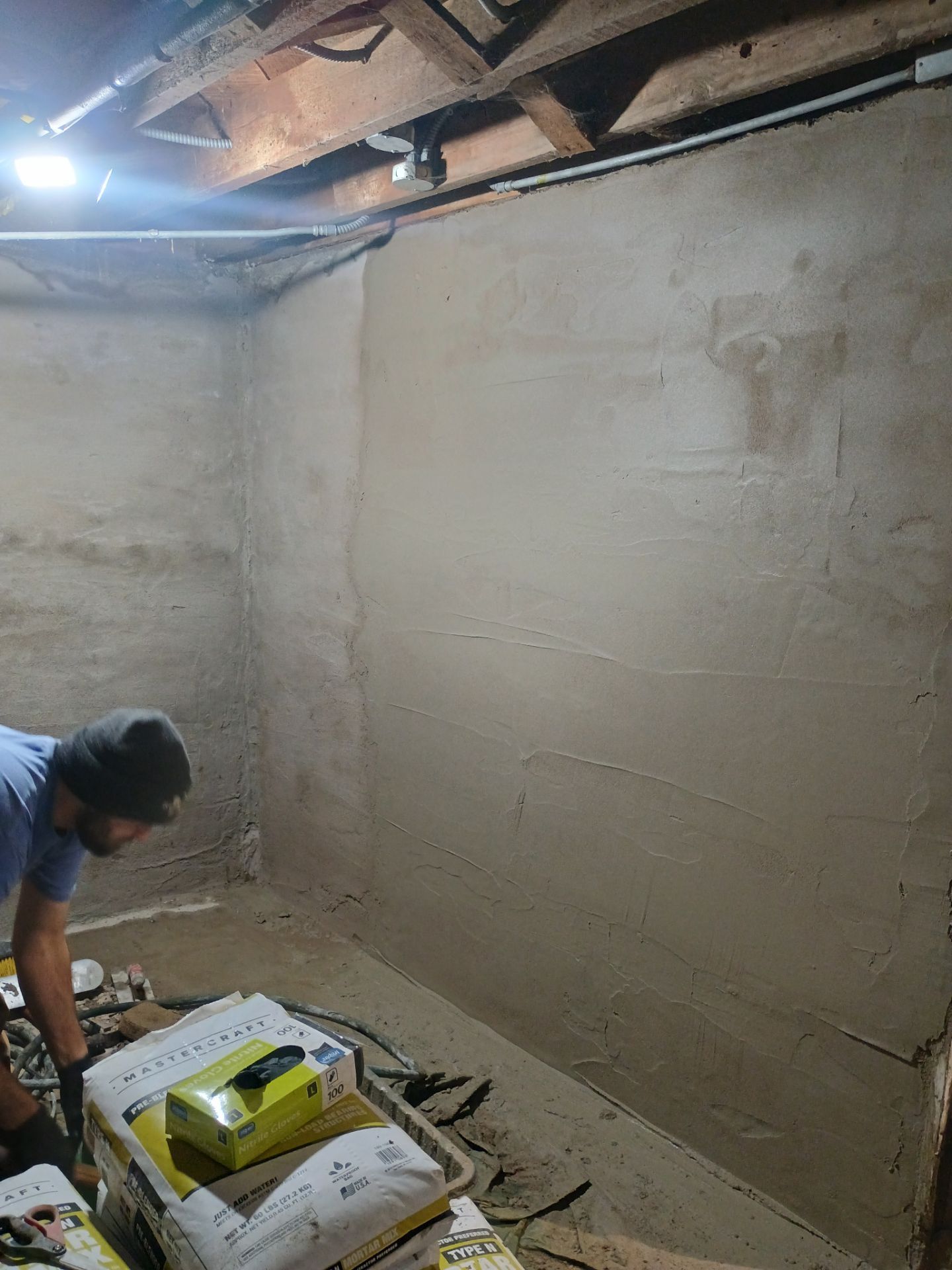 'Tis the Season for Parging by Waterproofing Northeast