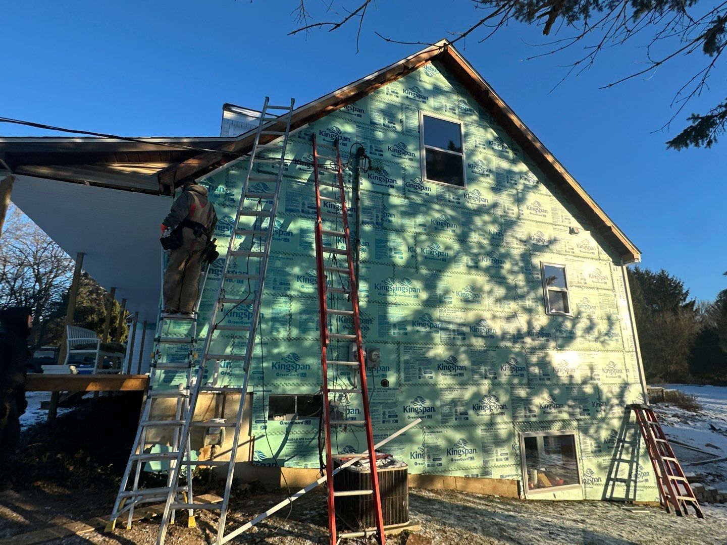 Siding Replacement using Ascend 7" Composite by 180 Contractors