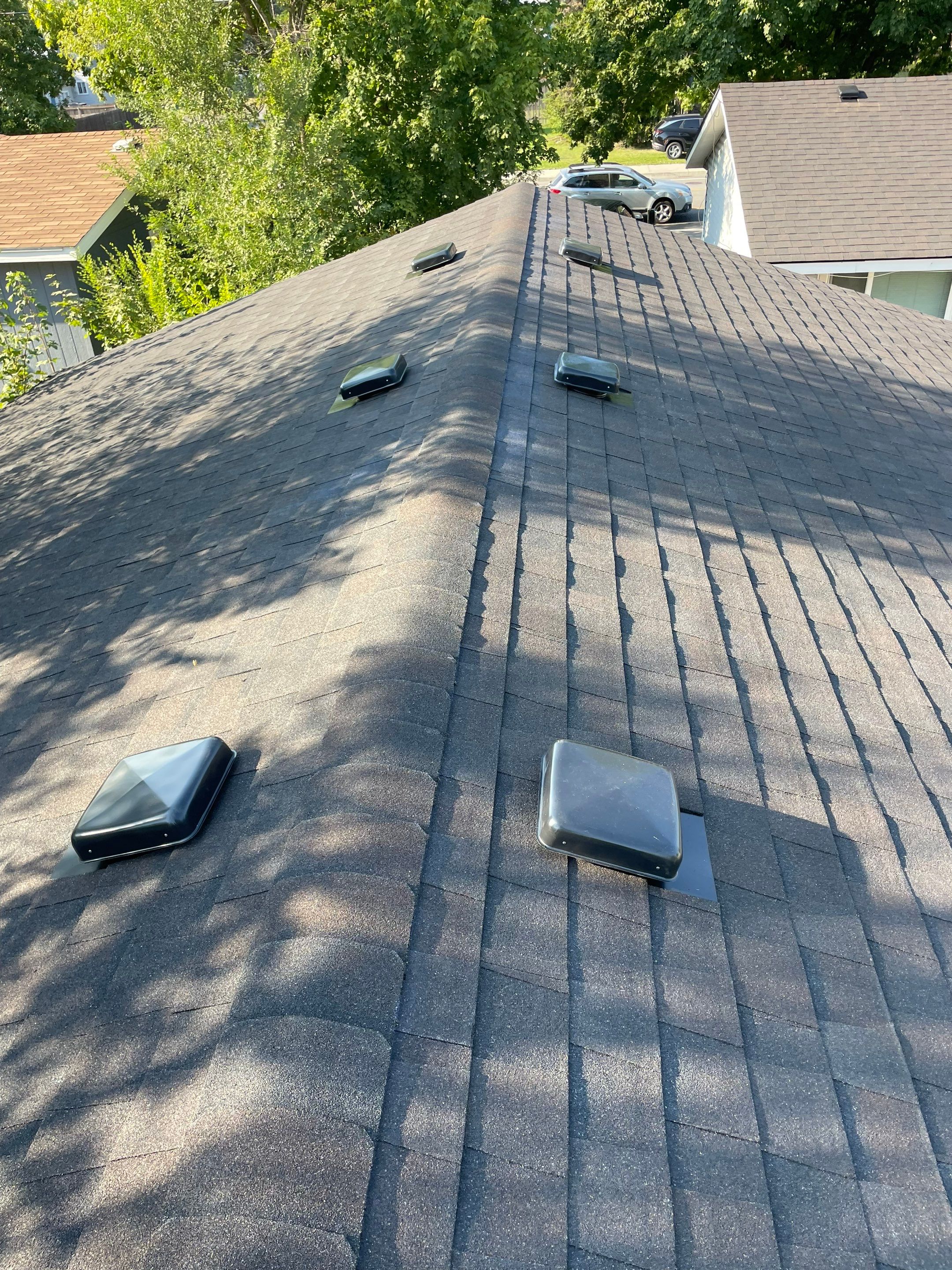 Residential Roof Replacement in Spokane Valley Featuring Landmark Shingles by Alpine Roofing