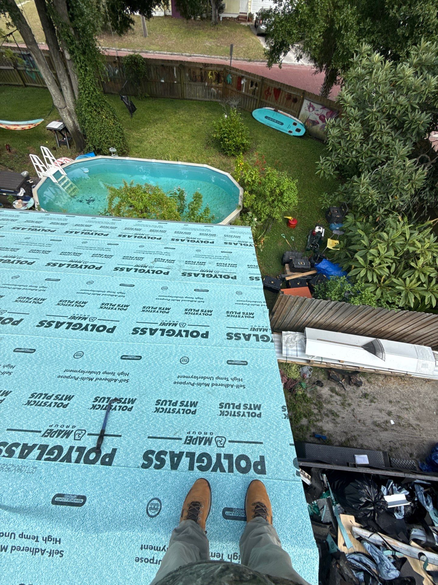 Project in St. Petersburg 33713 by Mitchell Roofing Company LLC