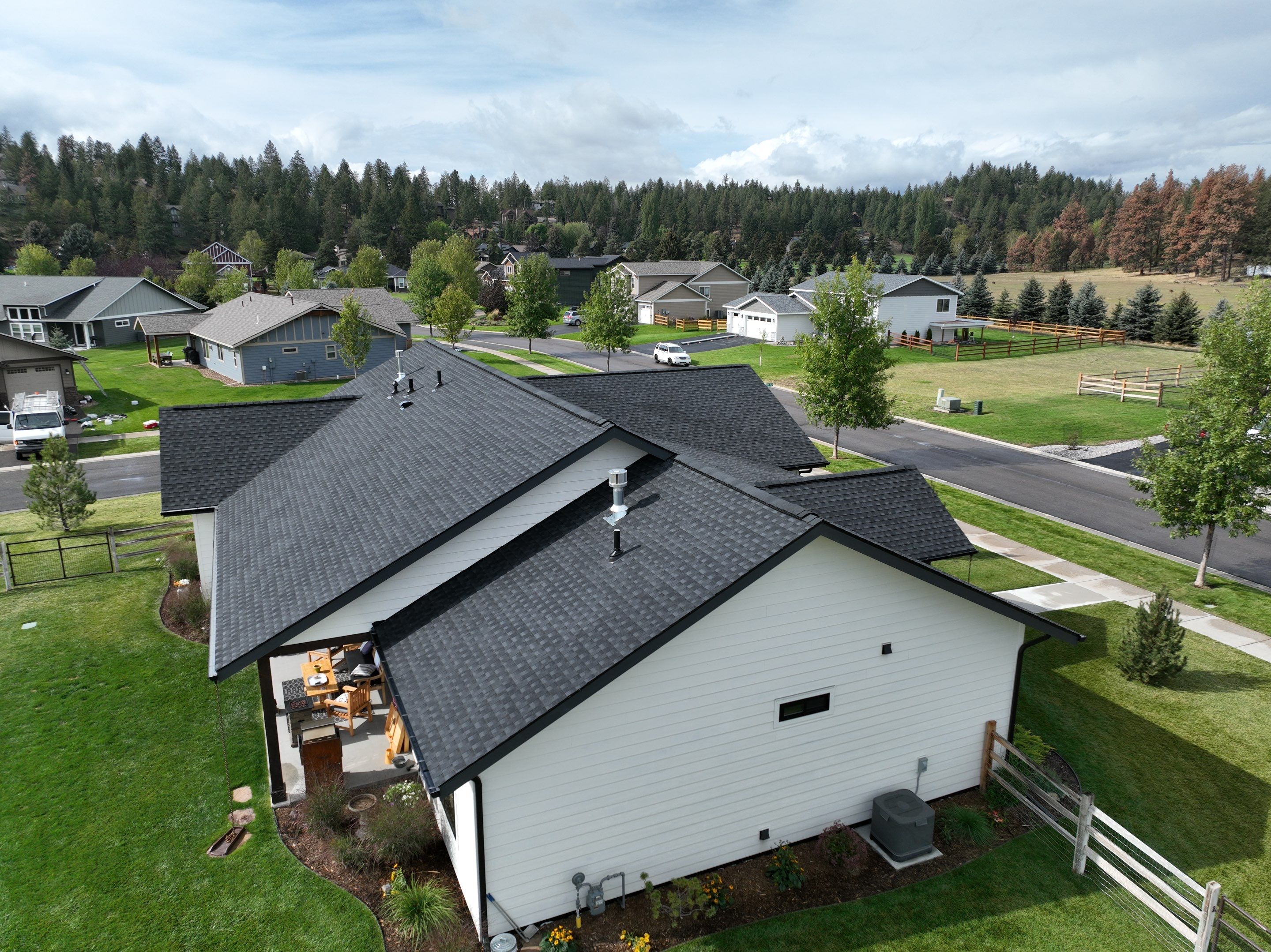 GAF Timberline HDZ - Charcoal by Montana Roofing Solutions