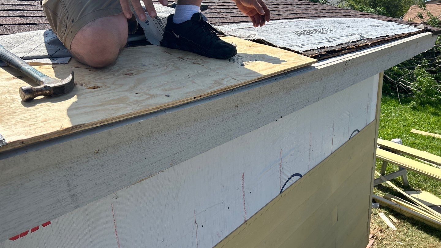 Residential Roofing Installation using GAF Natural Shadow by Lighthouse Roofing