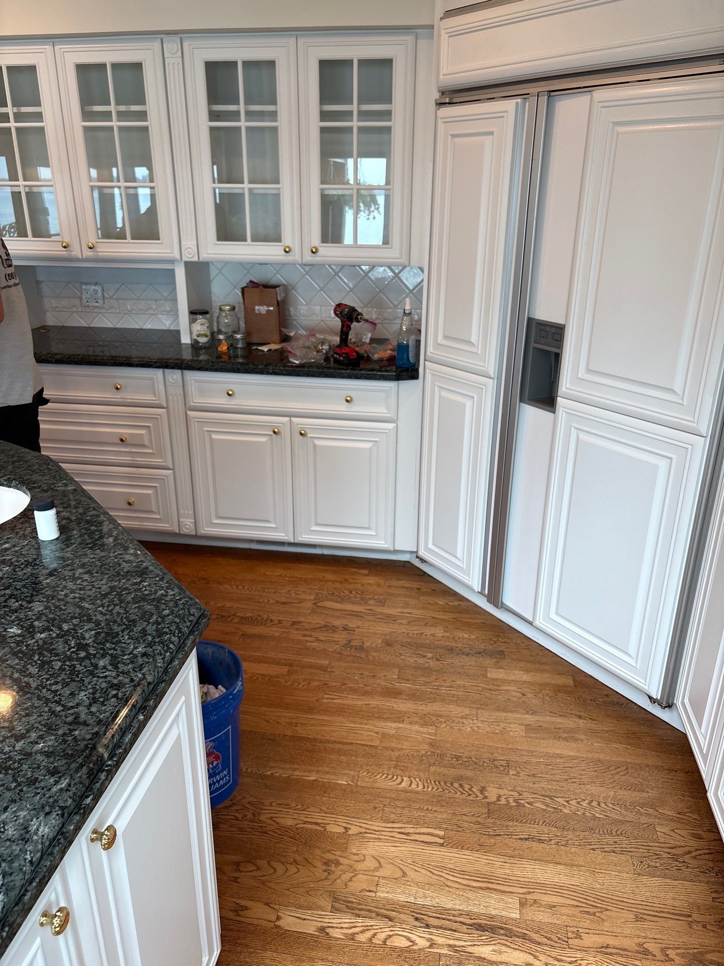 Grosse Ile Kitchen Cabinet Refinishing Update by Top Shelf Painter