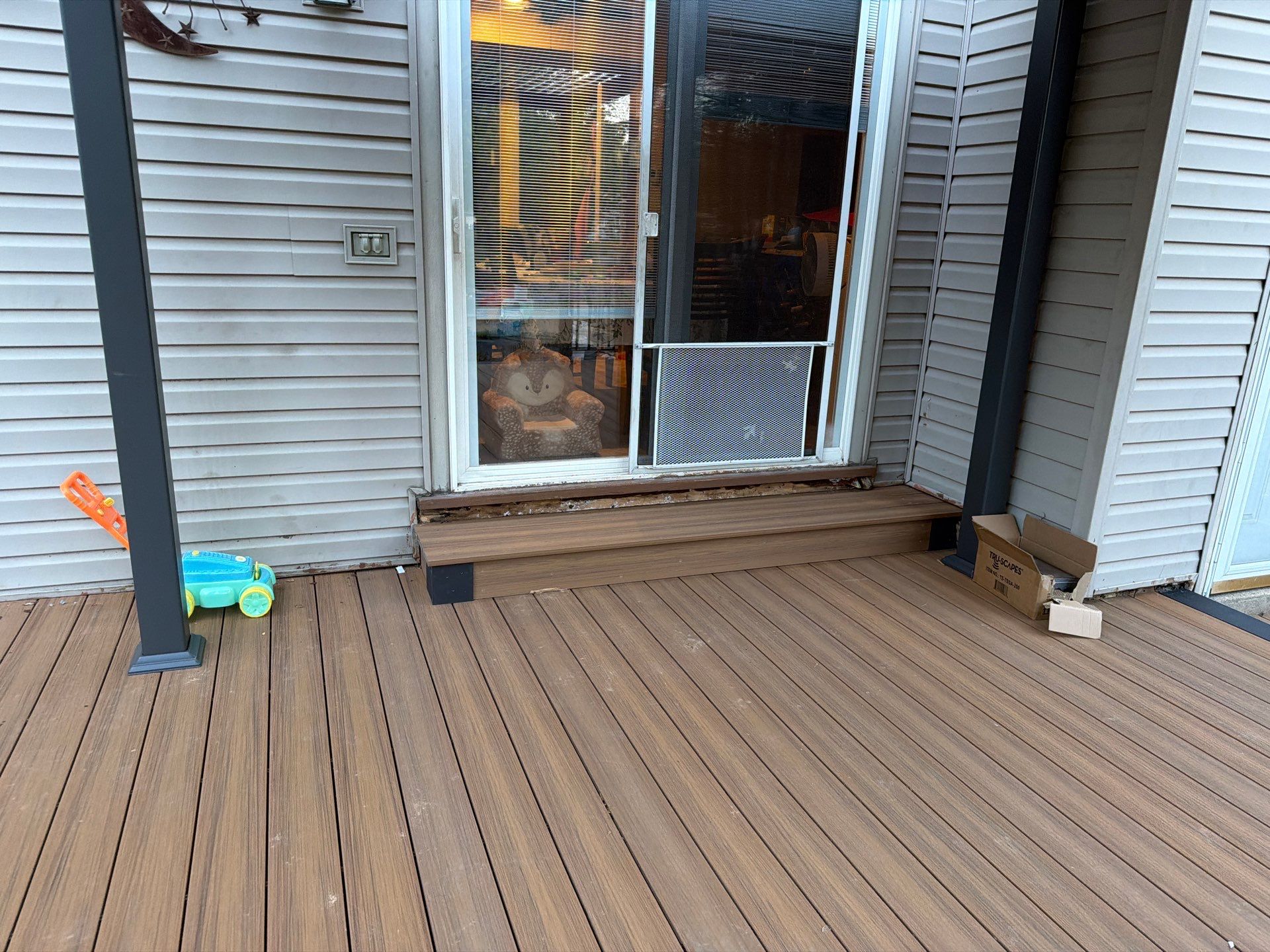 Deck Resurface In Richboro PA With Pergola by deck guardian