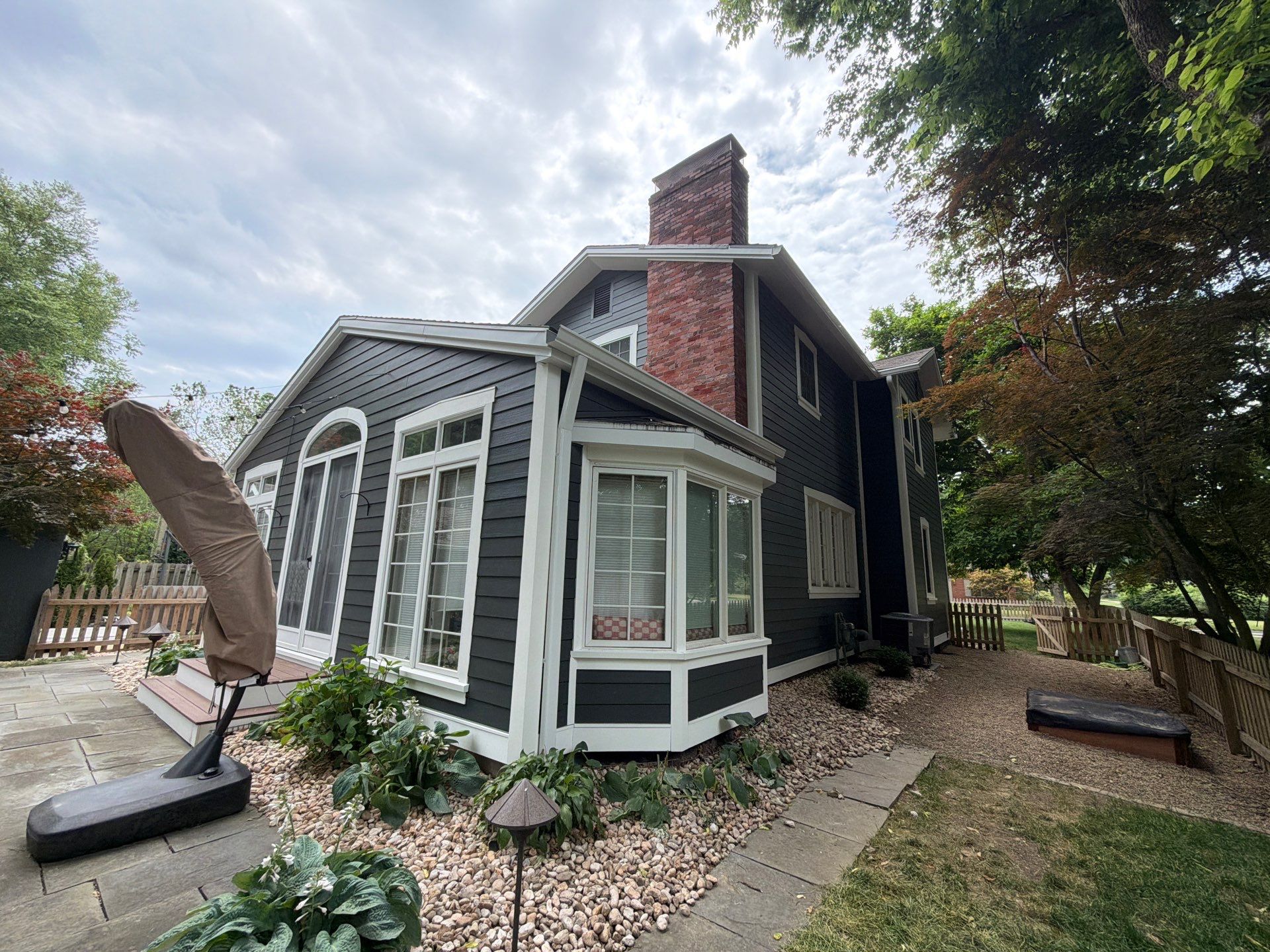 Centenarian Edgeworth Home updated with James Hardie by Ideal Siding Pittsburgh