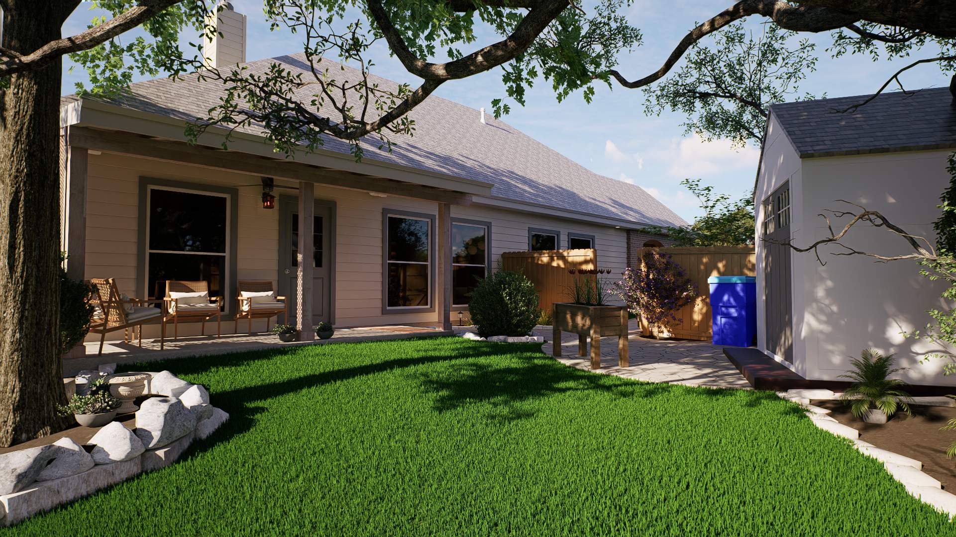 3D Design Render by Hole In One Lawns, LLC
