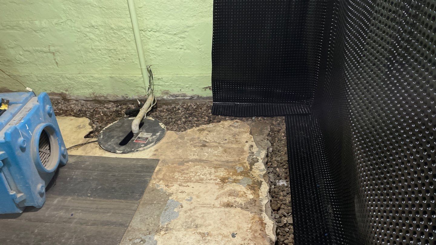 Ending Garik's Groundwater Issues For Good-And-All! by Waterproofing Northeast