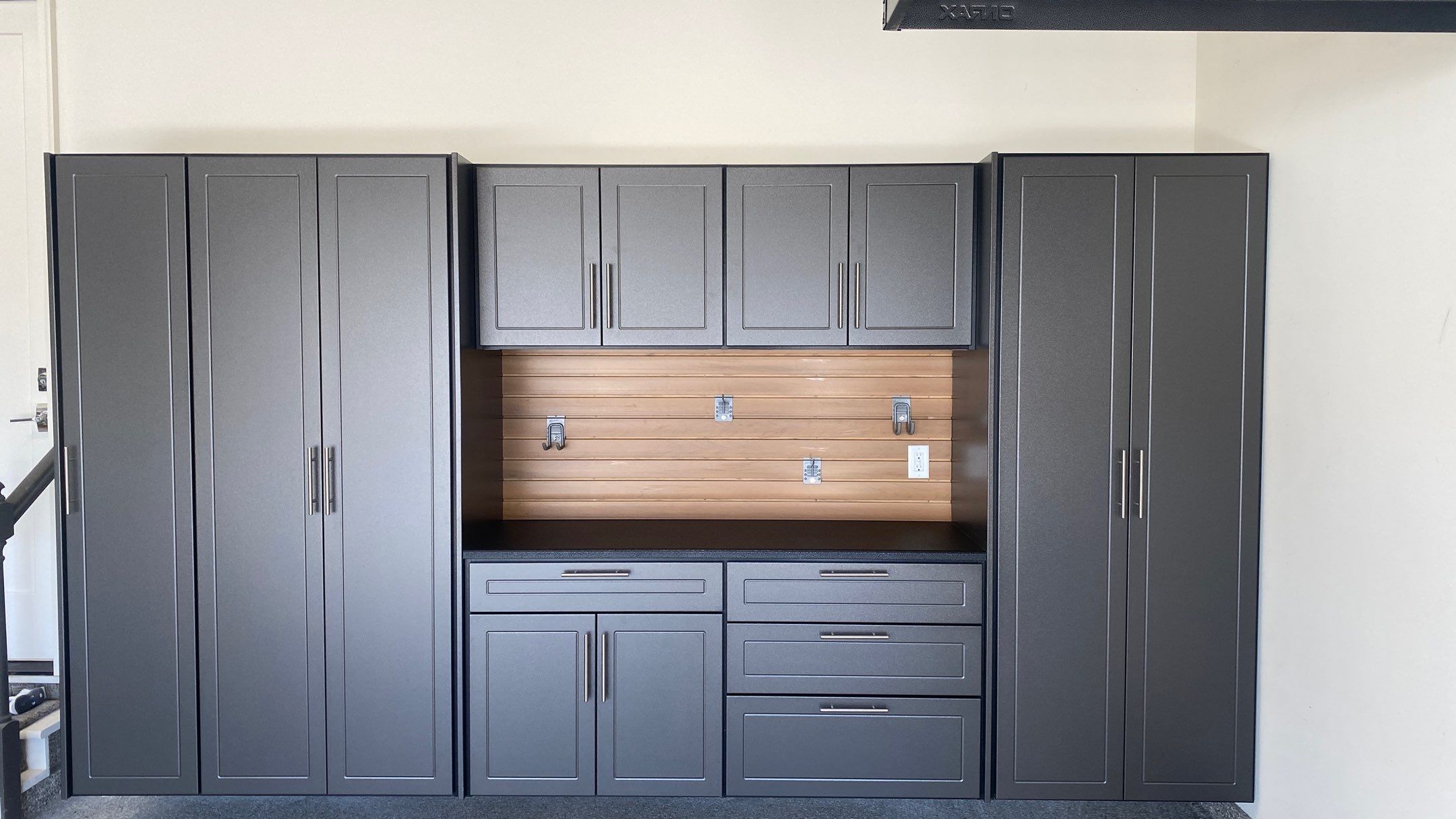 Malia B. gets a garage upgrade! by Banner Garage