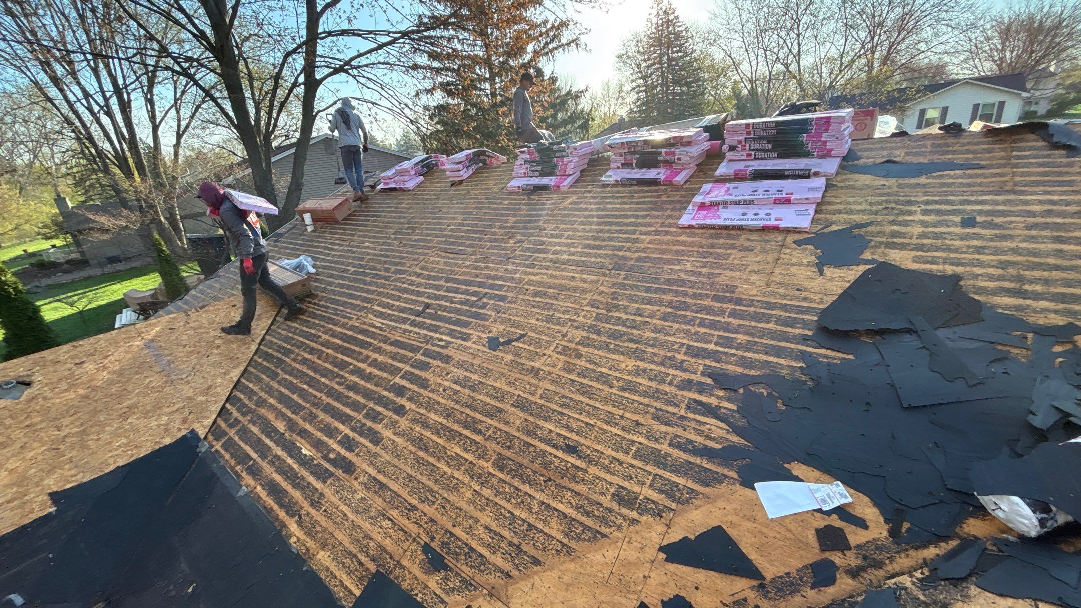 Roof Replacement using Owens Corning Driftwood by 180 Contractors