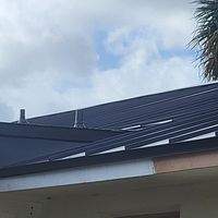 24ga 1" Nail-Strip Mansard Brown by Total Roofing System The Metal Roof Experts