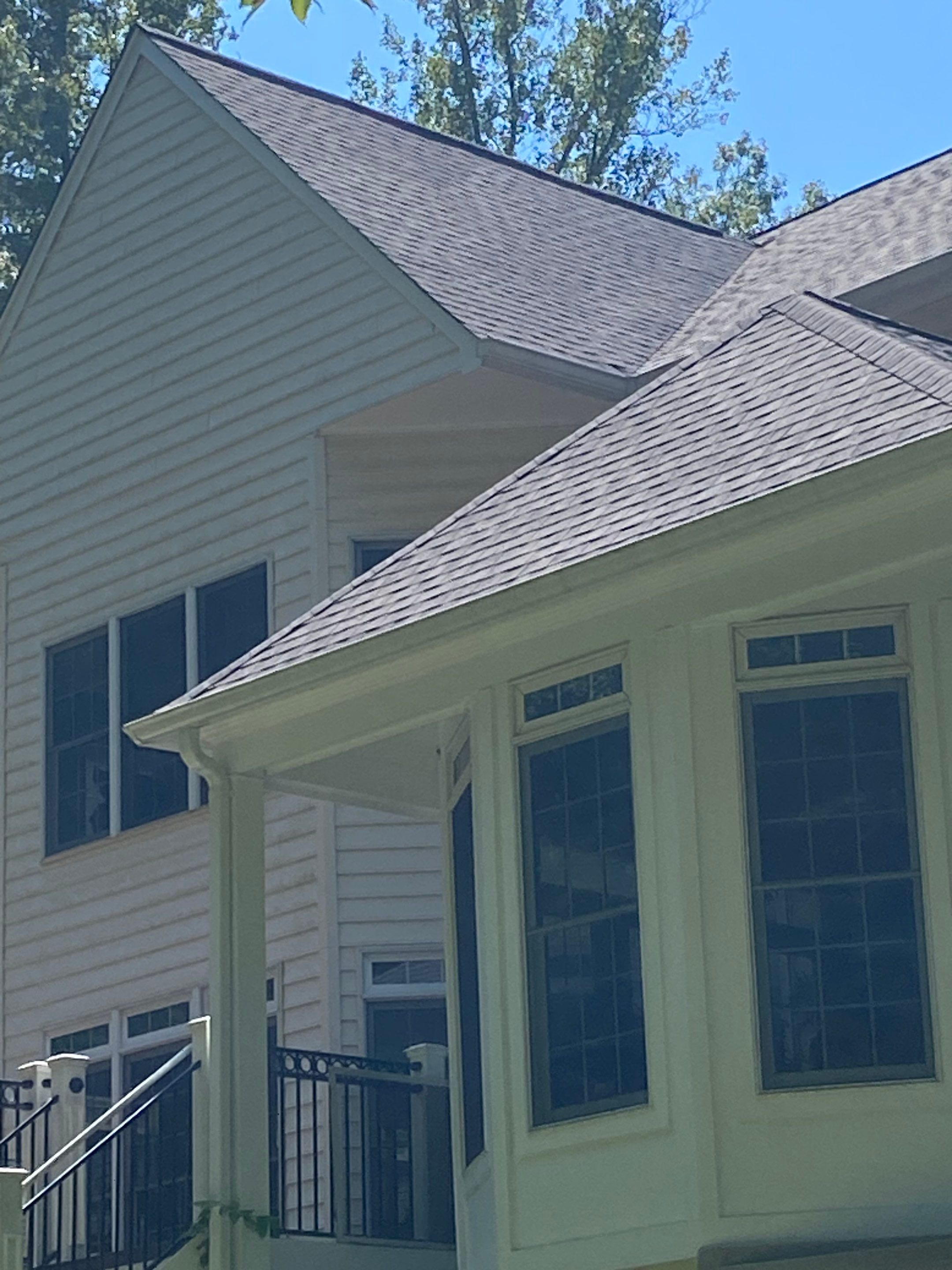 Fairfax station: Residential Roof with CertainTeed Landmark Pro in Max Def Shenandoah  by RM Banning, Inc.